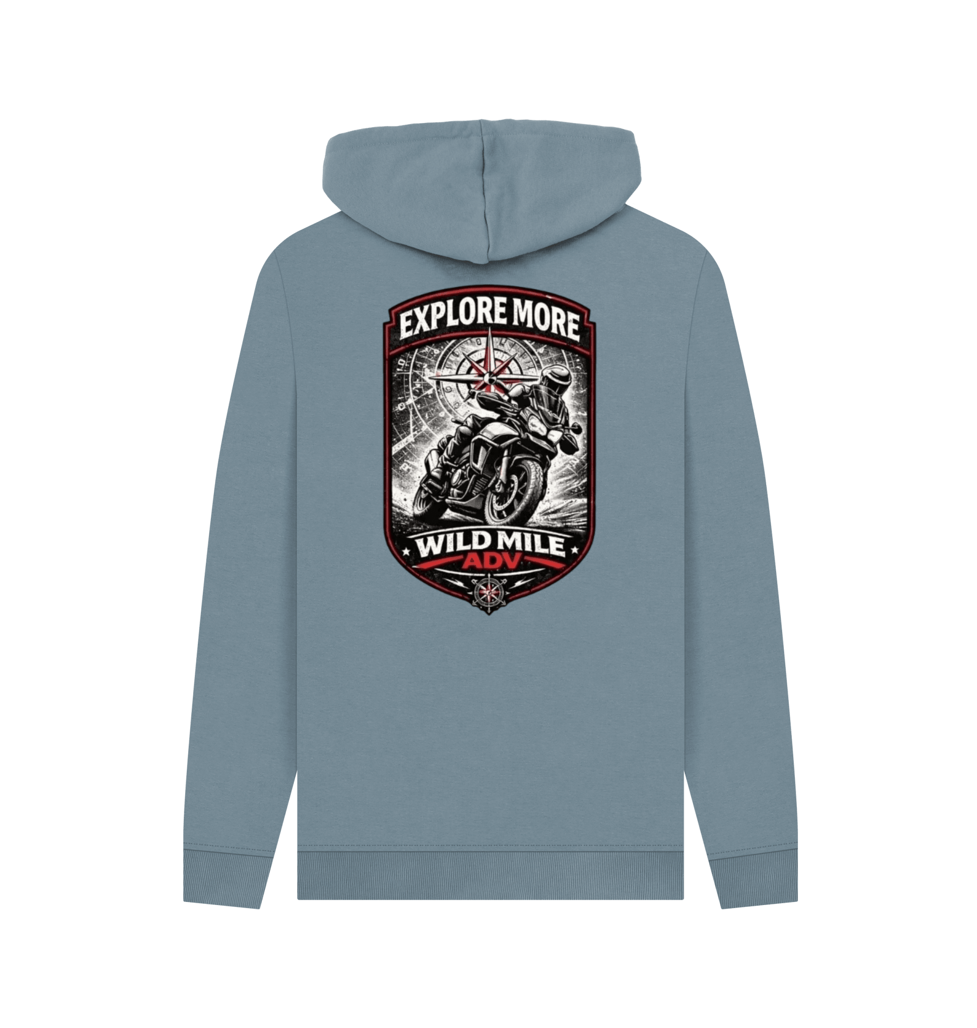 WMADV - Explore 2 Hoodie - Wild Mile ADVPrinted Hoody