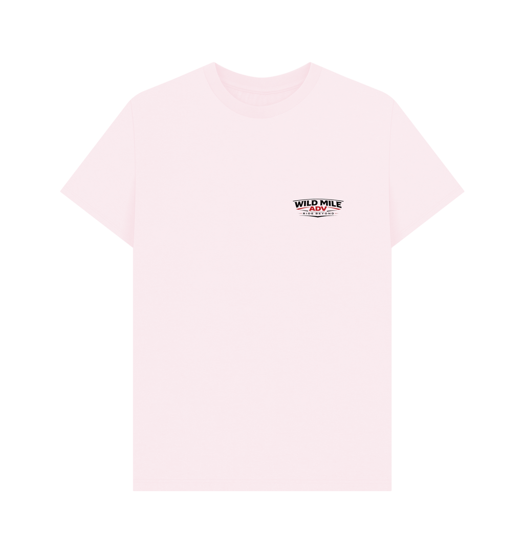 Pink Printed T-shirt Front