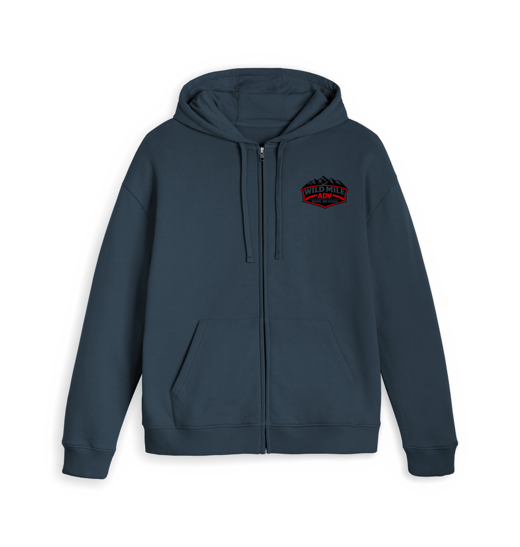 WMADV - Peaks Full Zip Hoodie - Wild Mile ADVZip hoody