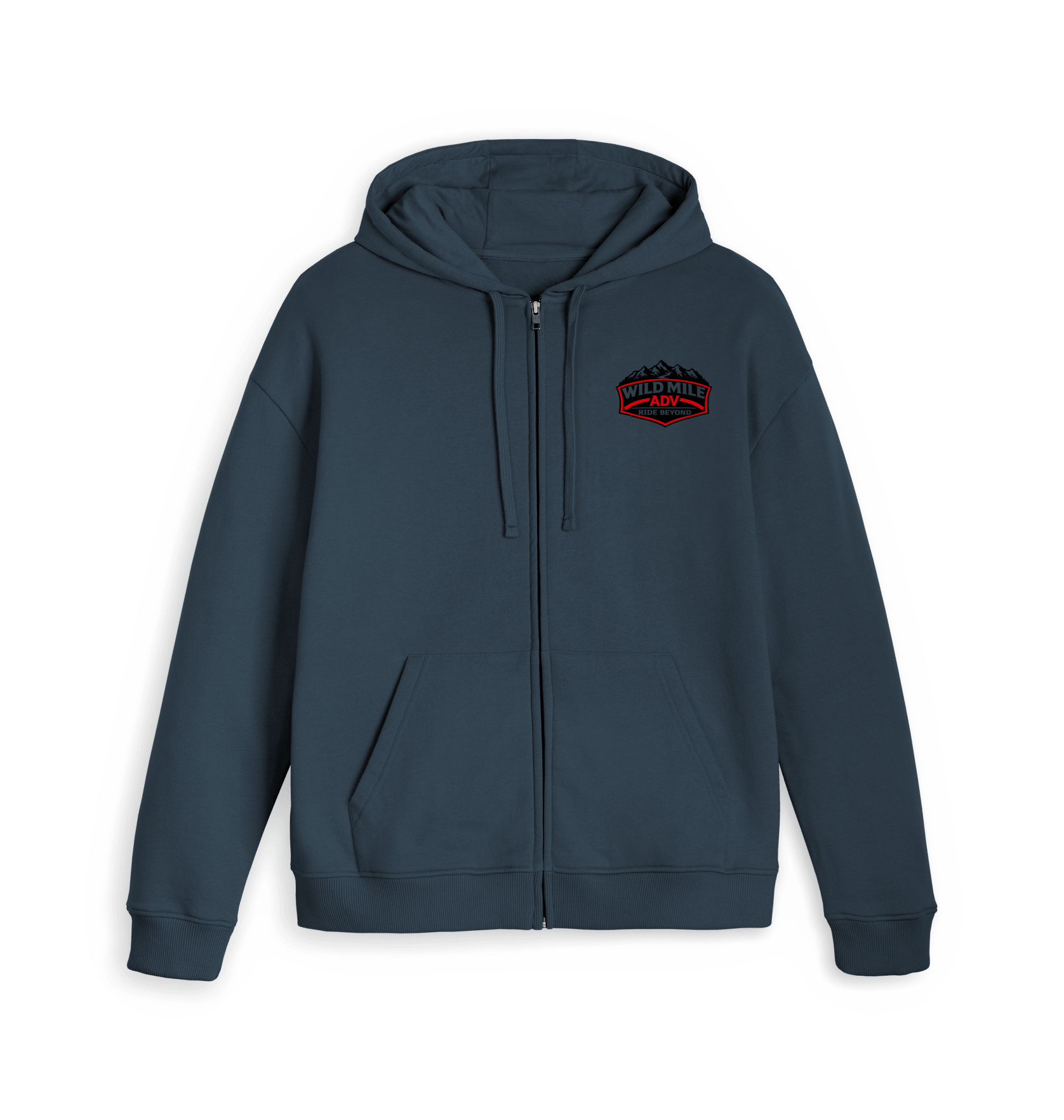 WMADV - Peaks Full Zip Hoodie - Wild Mile ADVZip hoody