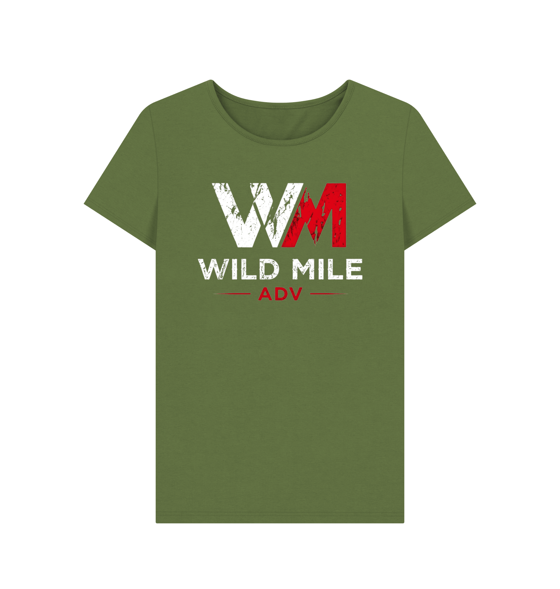 WMADV - Womens ADV Freak Crew Tee - Wild Mile ADVPrinted T-shirt