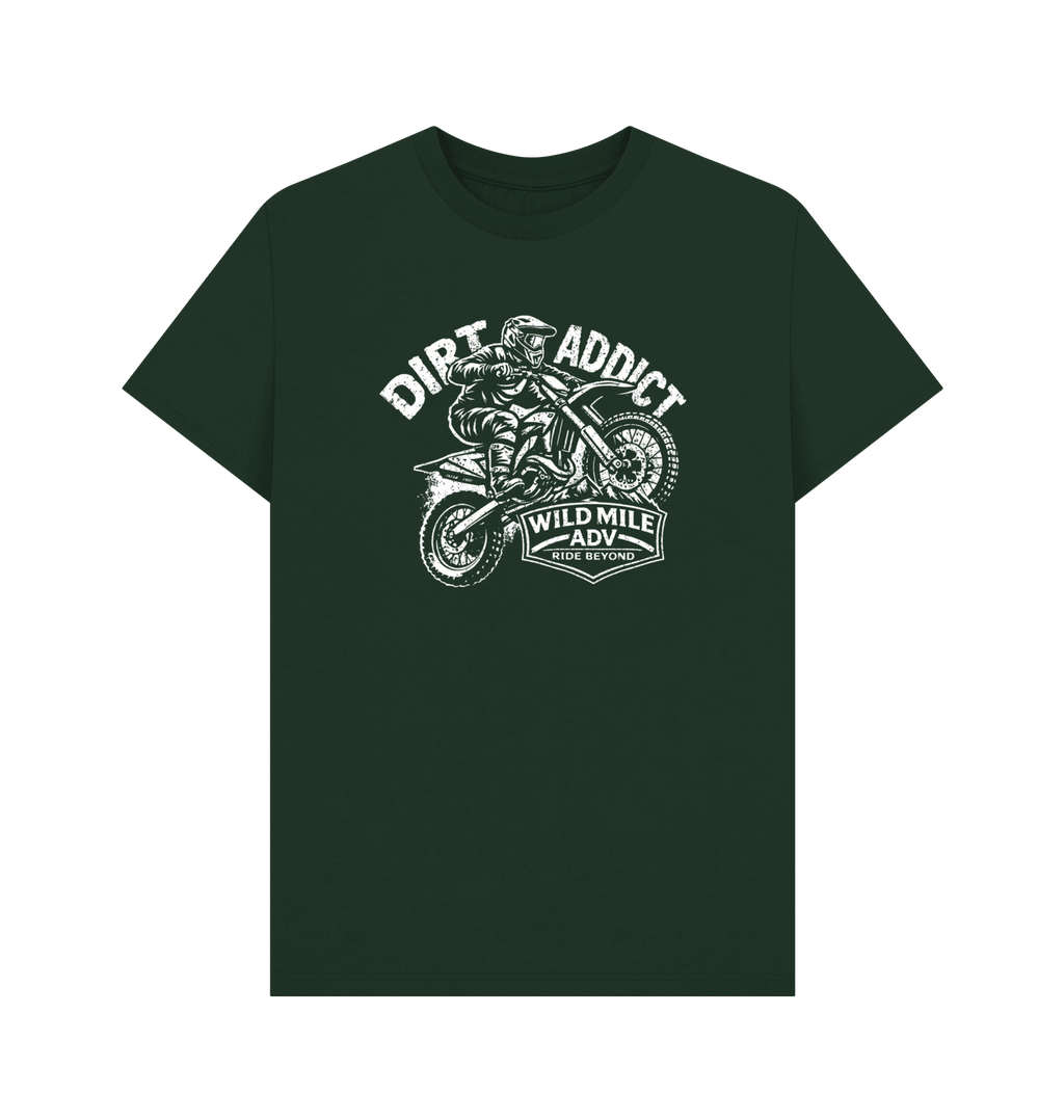 WMADV - Dirt Addict Tee - Wild Mile ADVPrinted T-shirt