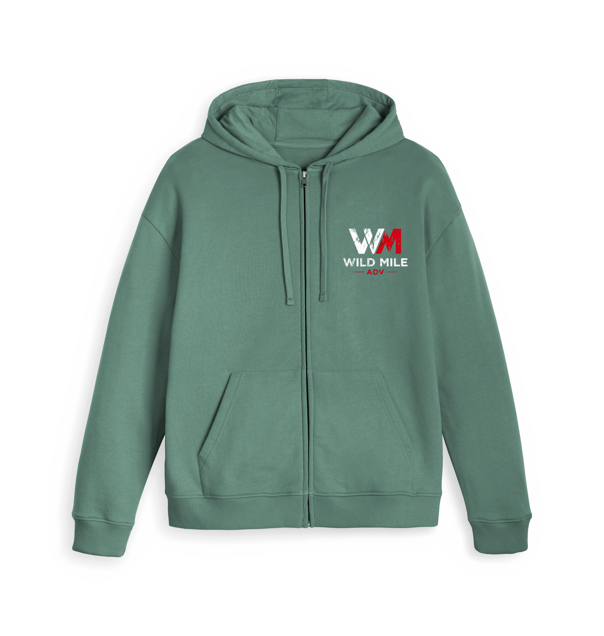 WMADV - ADV Freak Unisex Full Zip Hoodie - Wild Mile ADVZip hoody