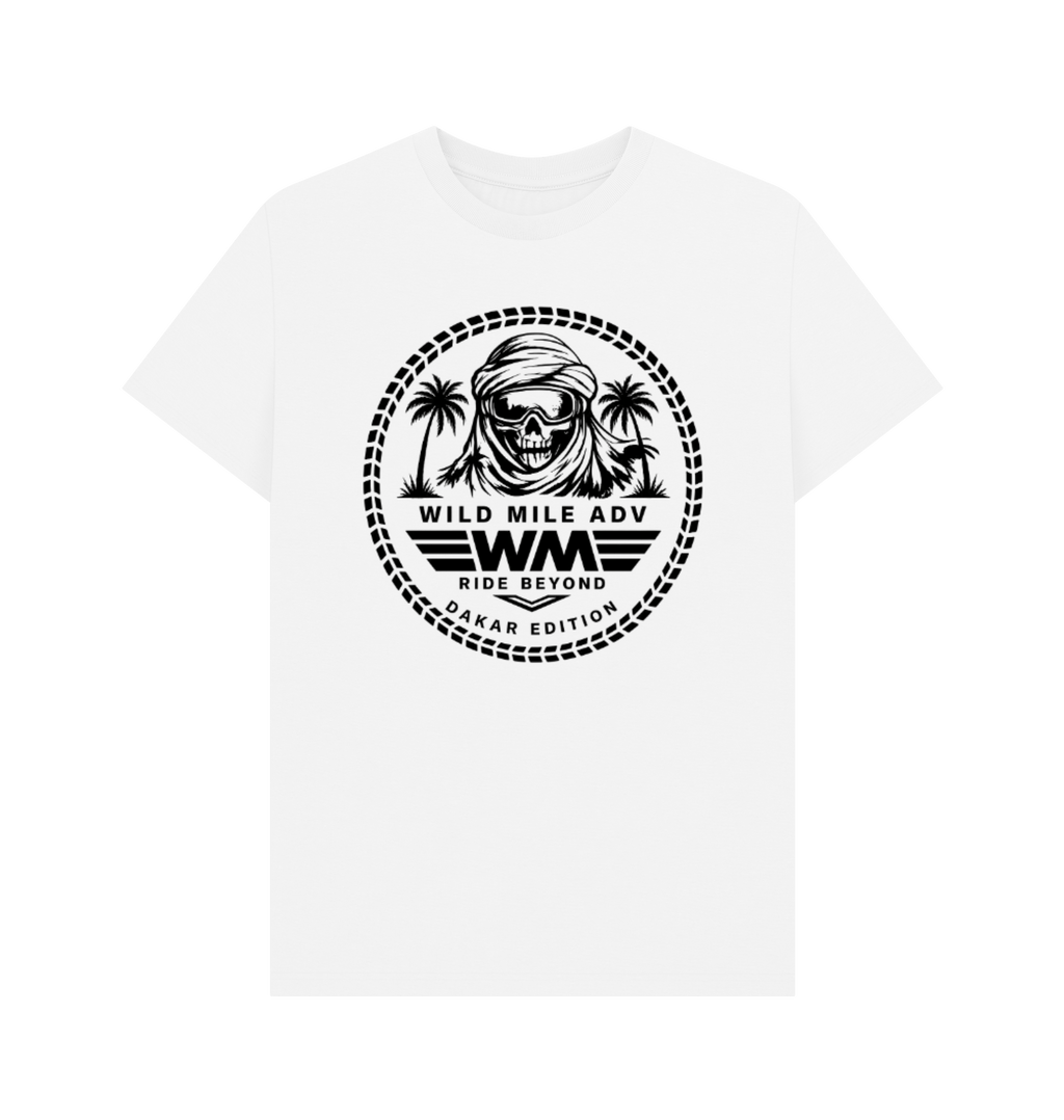 White Printed T-shirt Front