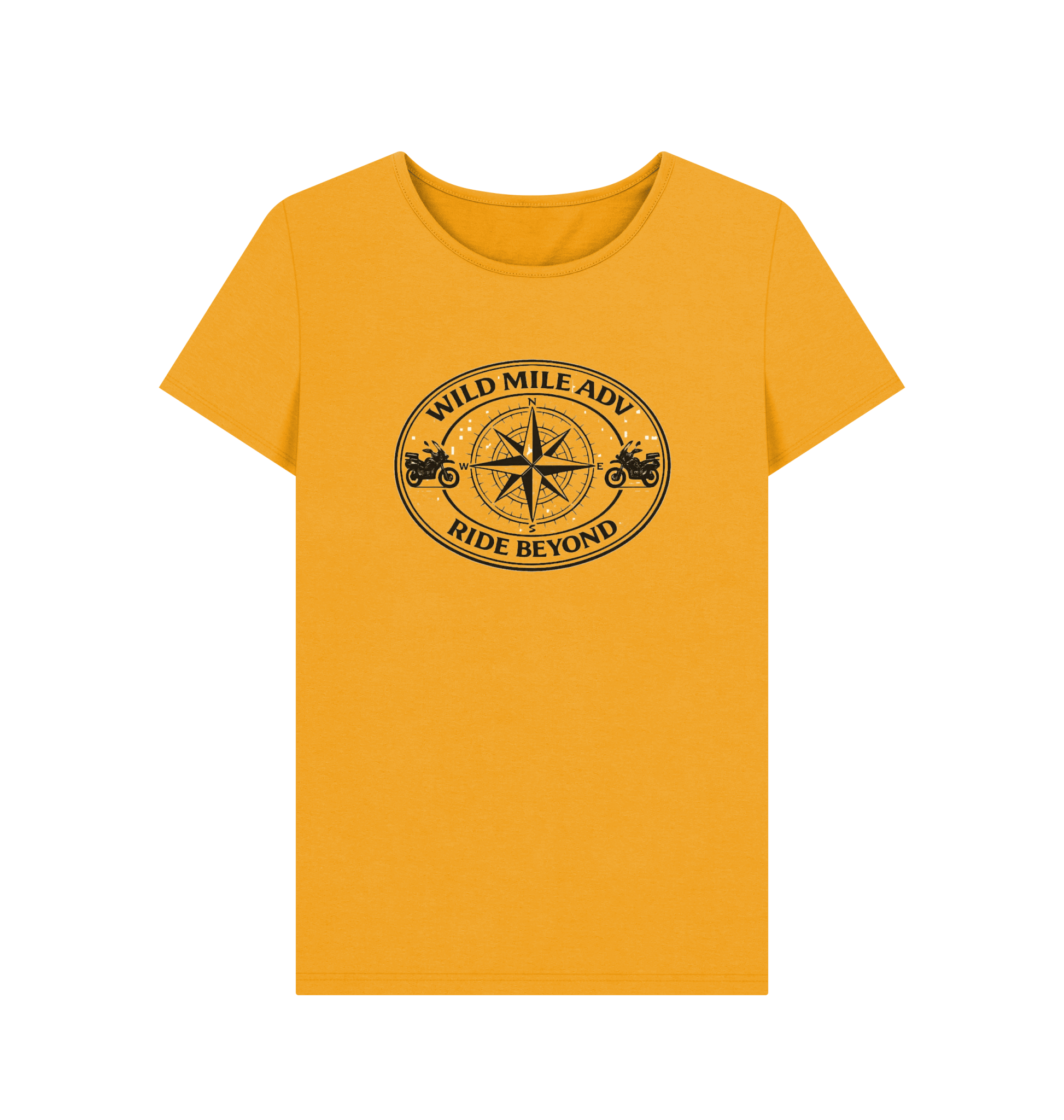 WMADV - Womens Reacher Crew Tee - Wild Mile ADVPrinted T-shirt