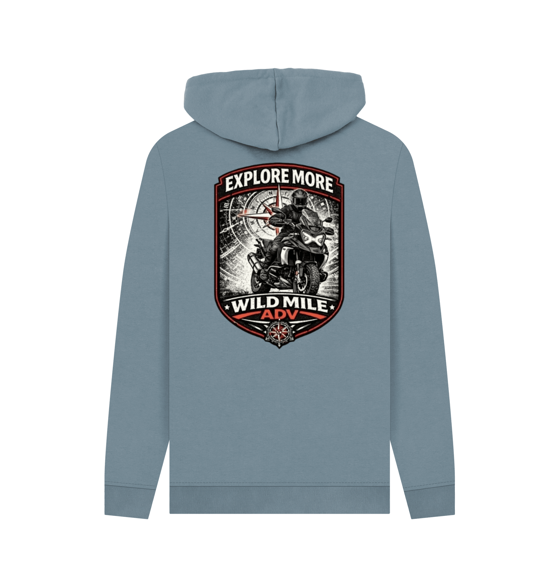 WMADV - Explore 3 Hoodie - Wild Mile ADVPrinted Hoody