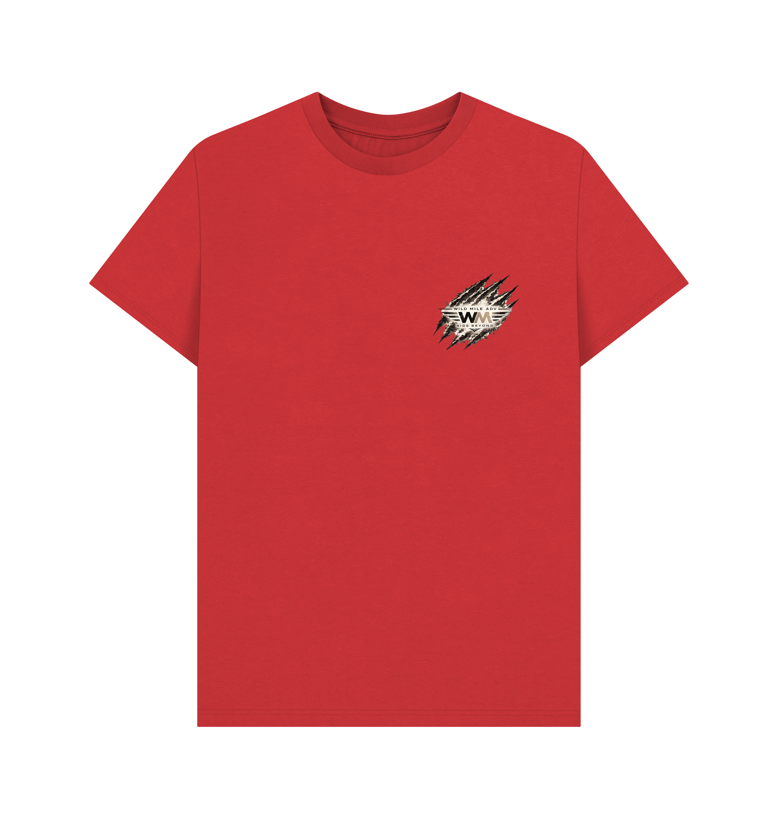 Red Printed T-shirt Front