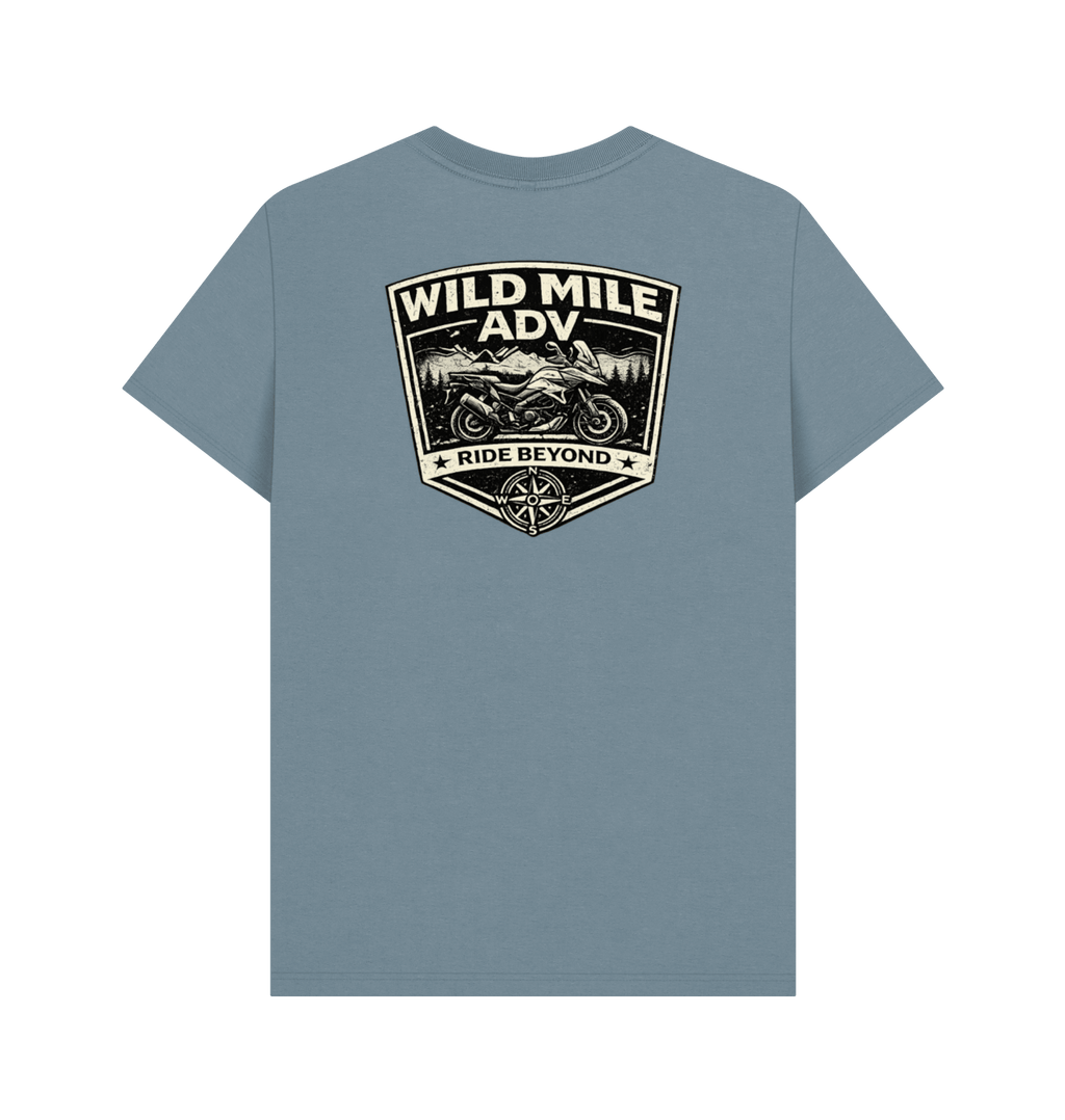 WMADV - Shield V Strom Tee - Wild Mile ADVPrinted T-shirt
