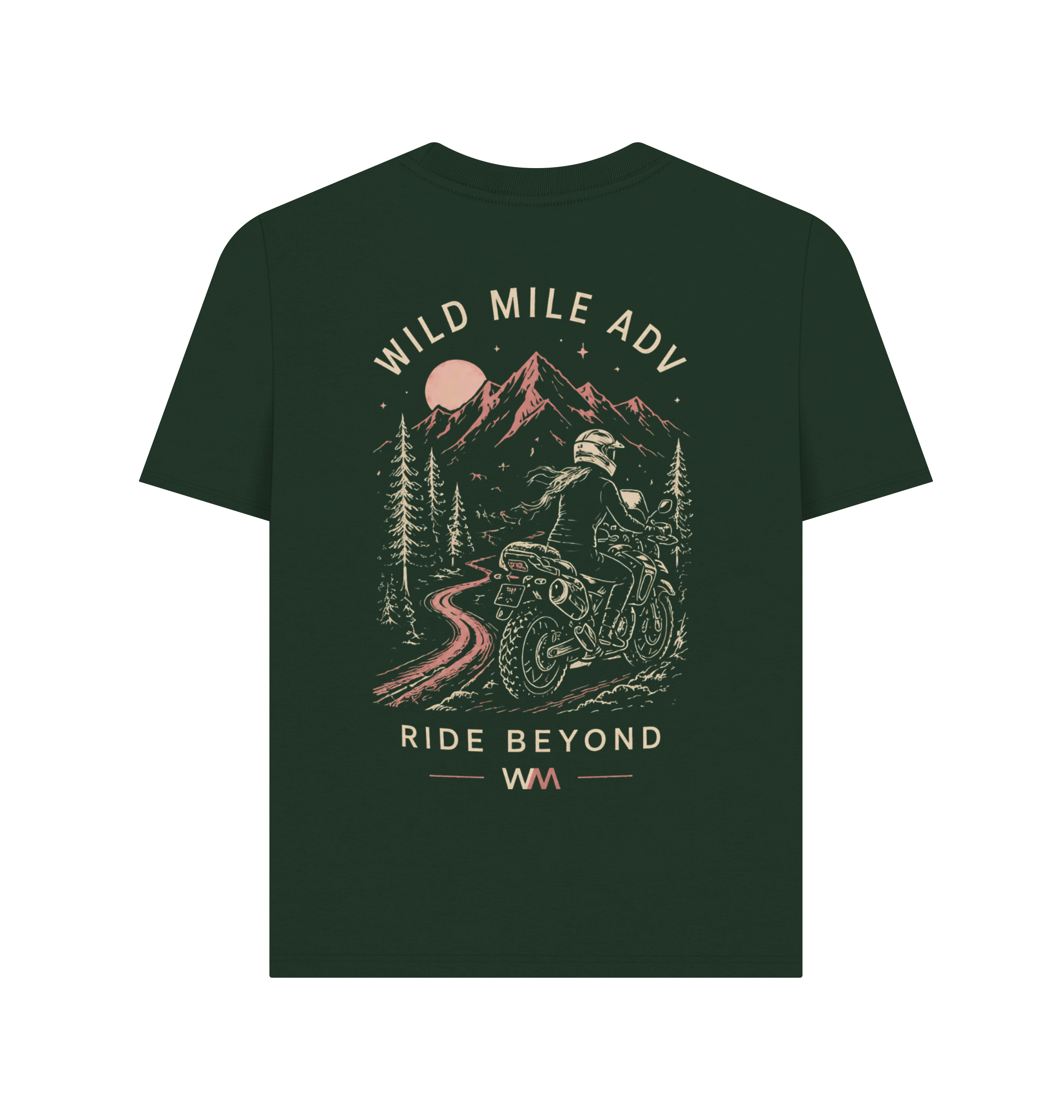 Evergreen Printed T-shirt Back