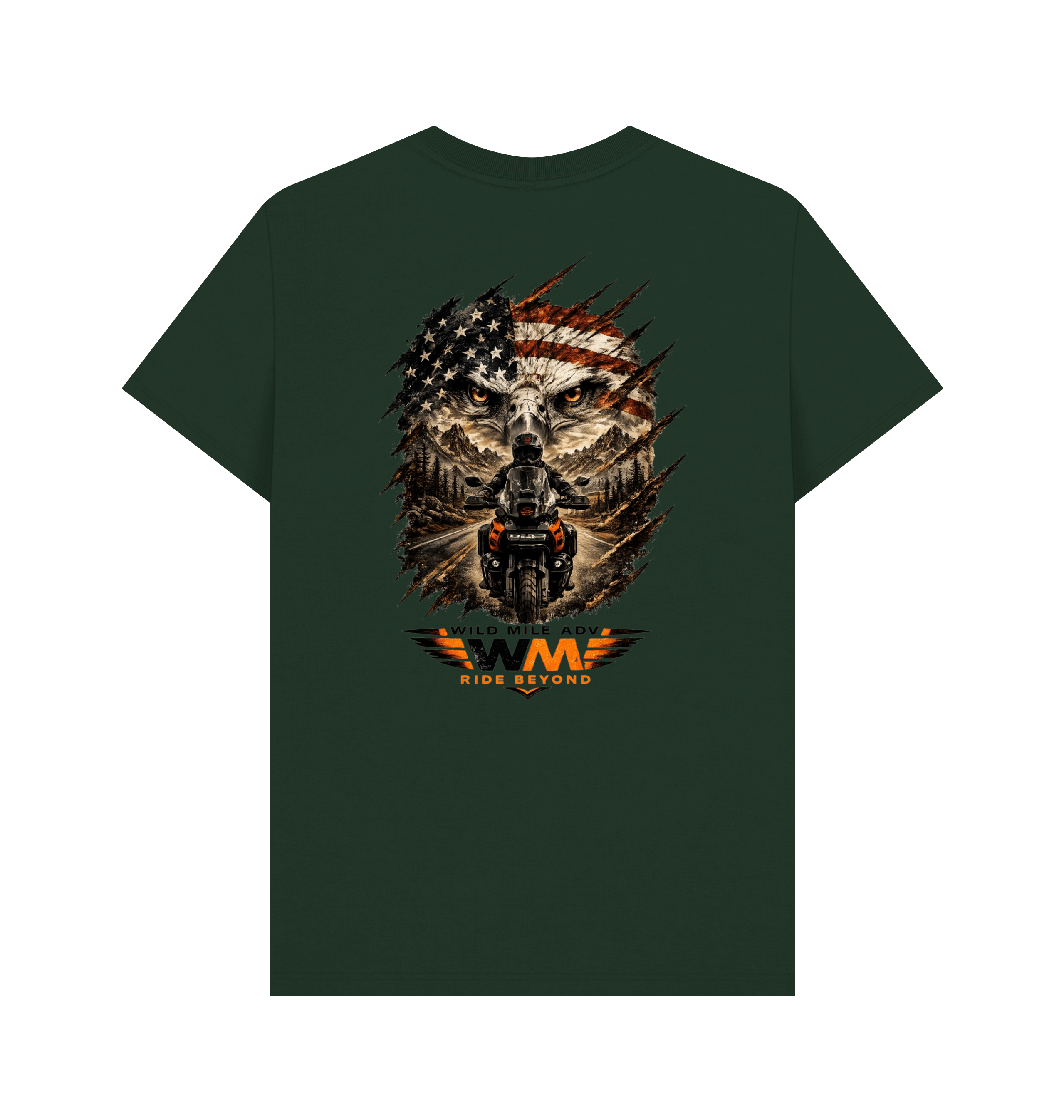 Evergreen Printed T-shirt Back