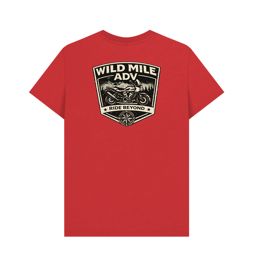 WMADV - Shield Pan America Tee - Wild Mile ADVPrinted T-shirt