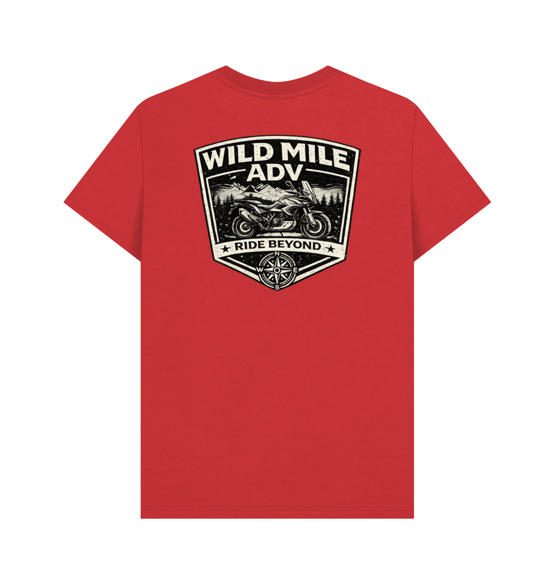 WMADV - Shield Multistrada Tee - Wild Mile ADVPrinted T-shirt