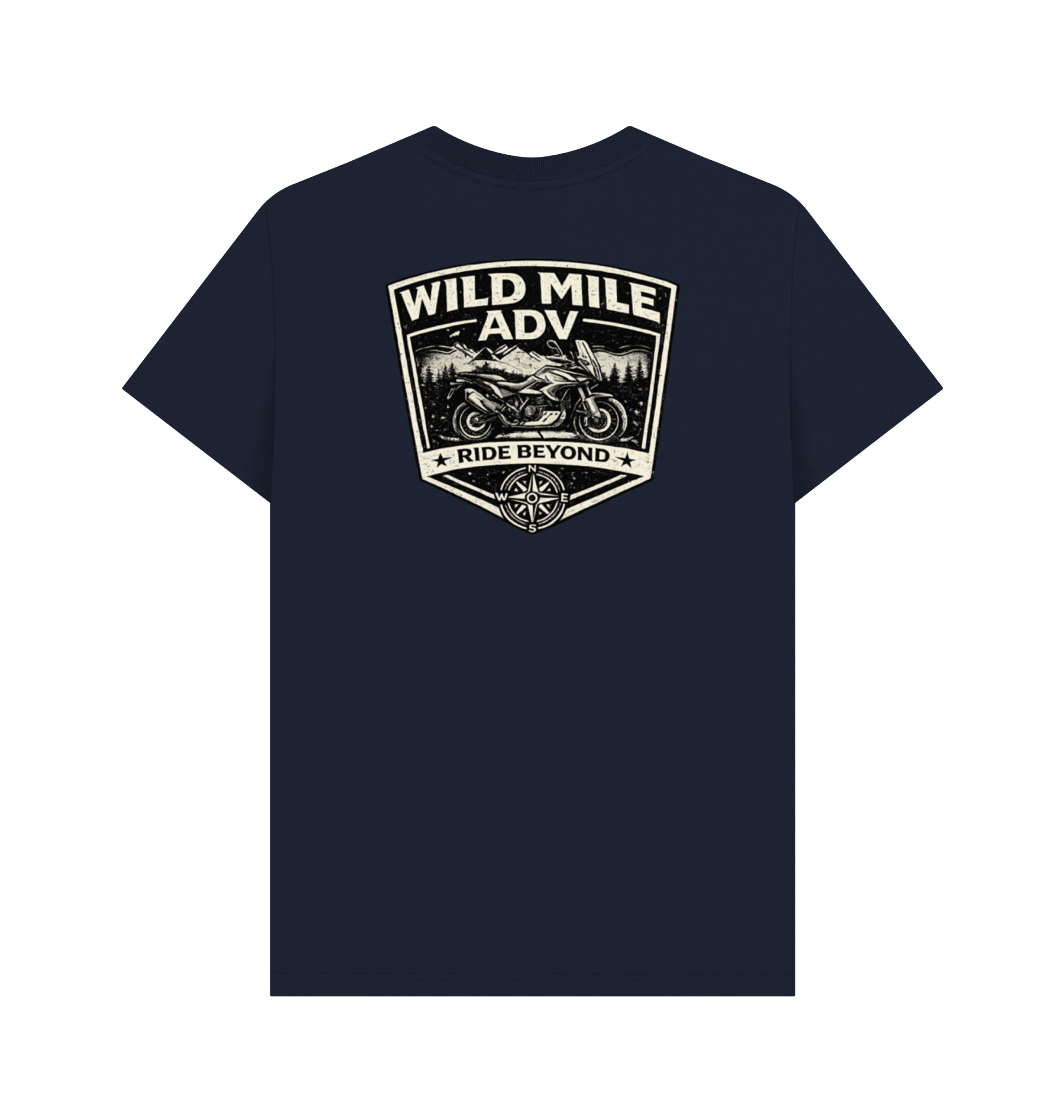 WMADV - Shield Africa Twin Tee - Wild Mile ADVPrinted T-shirt