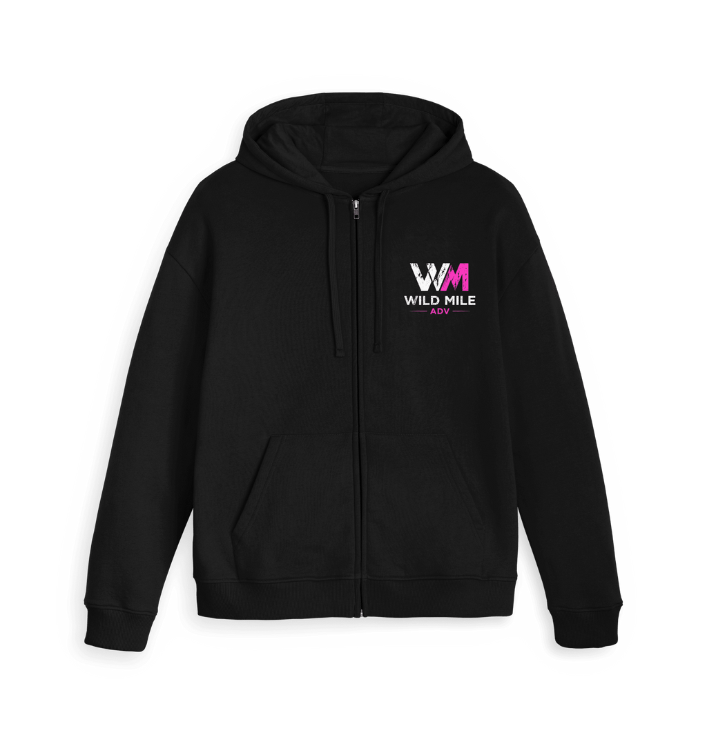 WMADV - ADV Freak Spine Full Zip Unisex Hoodie - Wild Mile ADVZip hoody