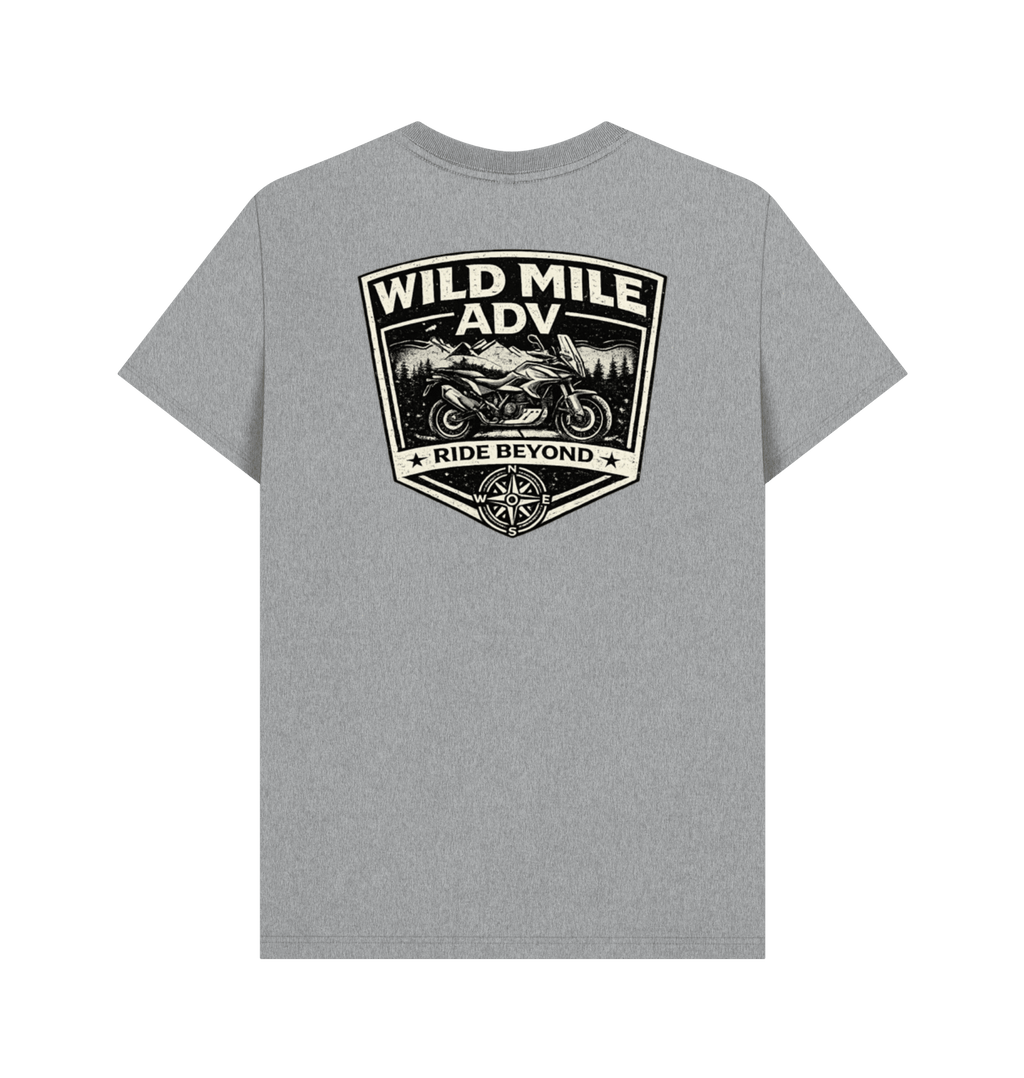 WMADV - Shield Multistrada Tee - Wild Mile ADVPrinted T-shirt