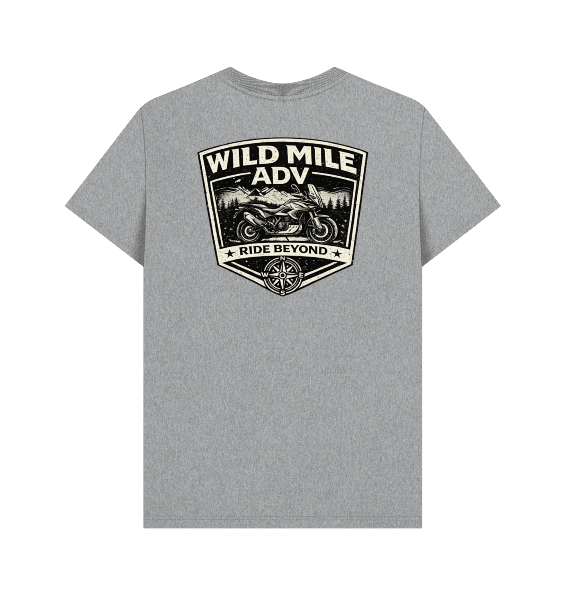 WMADV - Shield Multistrada Tee - Wild Mile ADVPrinted T-shirt
