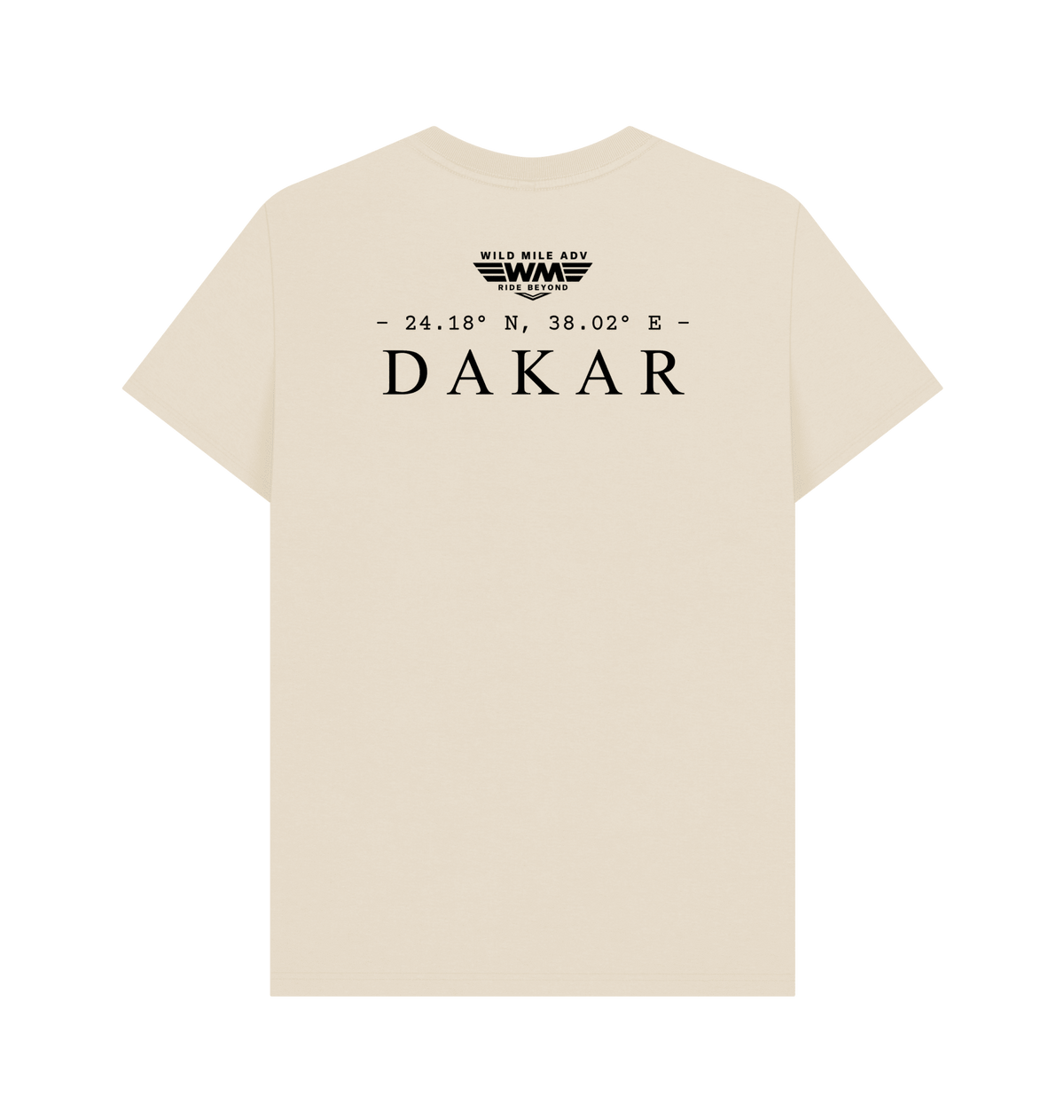 WMADV - Dakar Edition Tee - Wild Mile ADVPrinted T-shirt