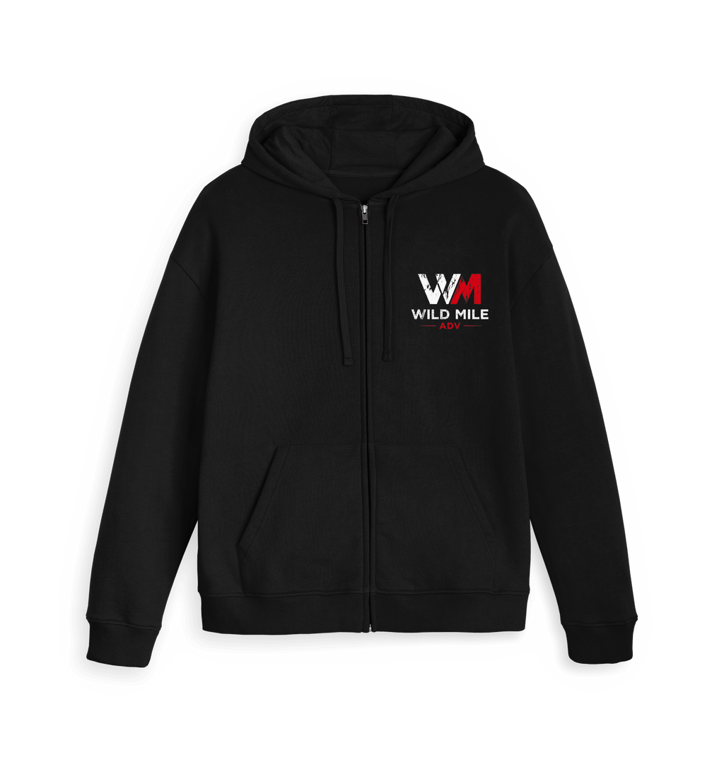 WMADV - ADV Freak Unisex Full Zip Hoodie - Wild Mile ADVZip hoody