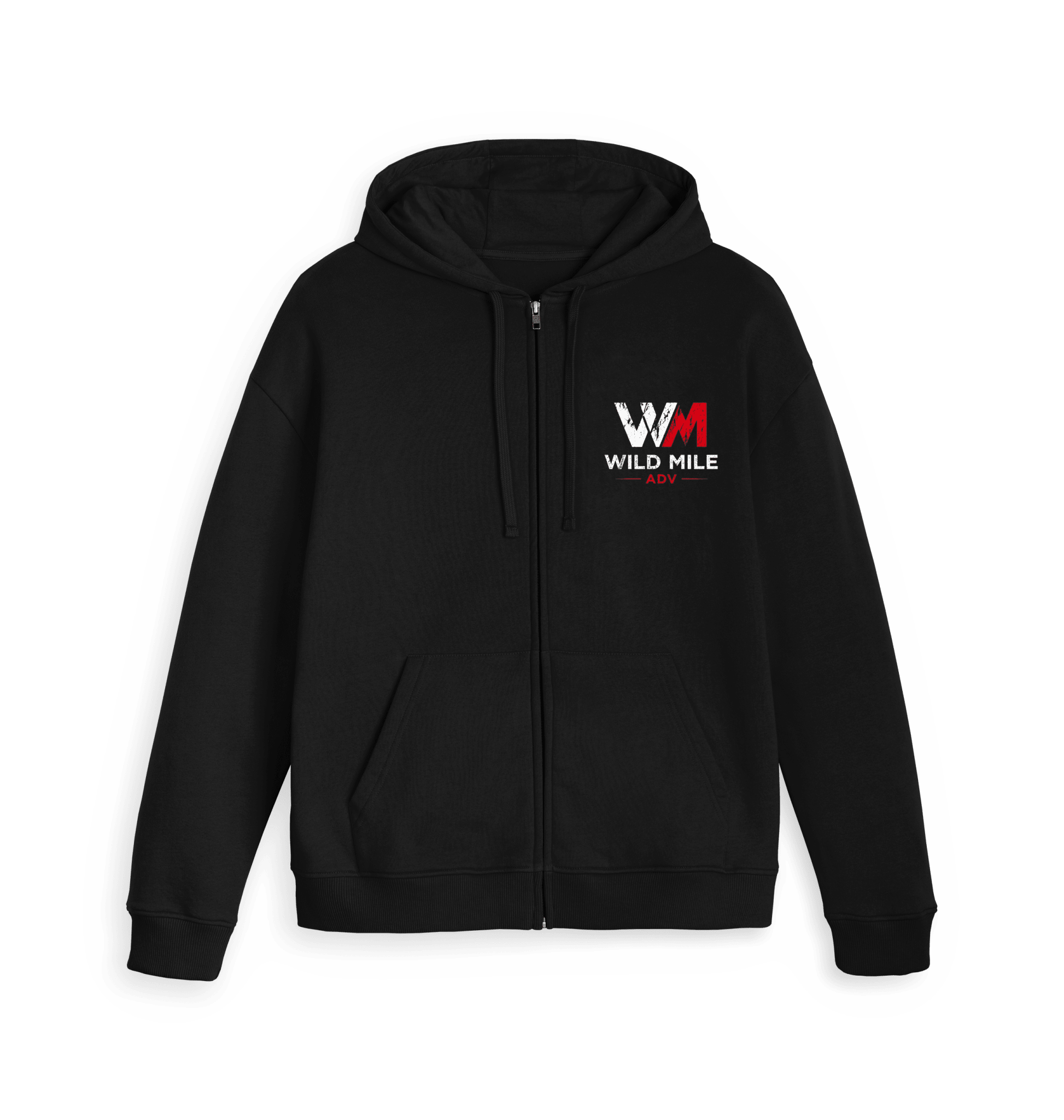 WMADV - ADV Freak Unisex Full Zip Hoodie - Wild Mile ADVZip hoody