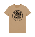 Sand Printed T-shirt Front
