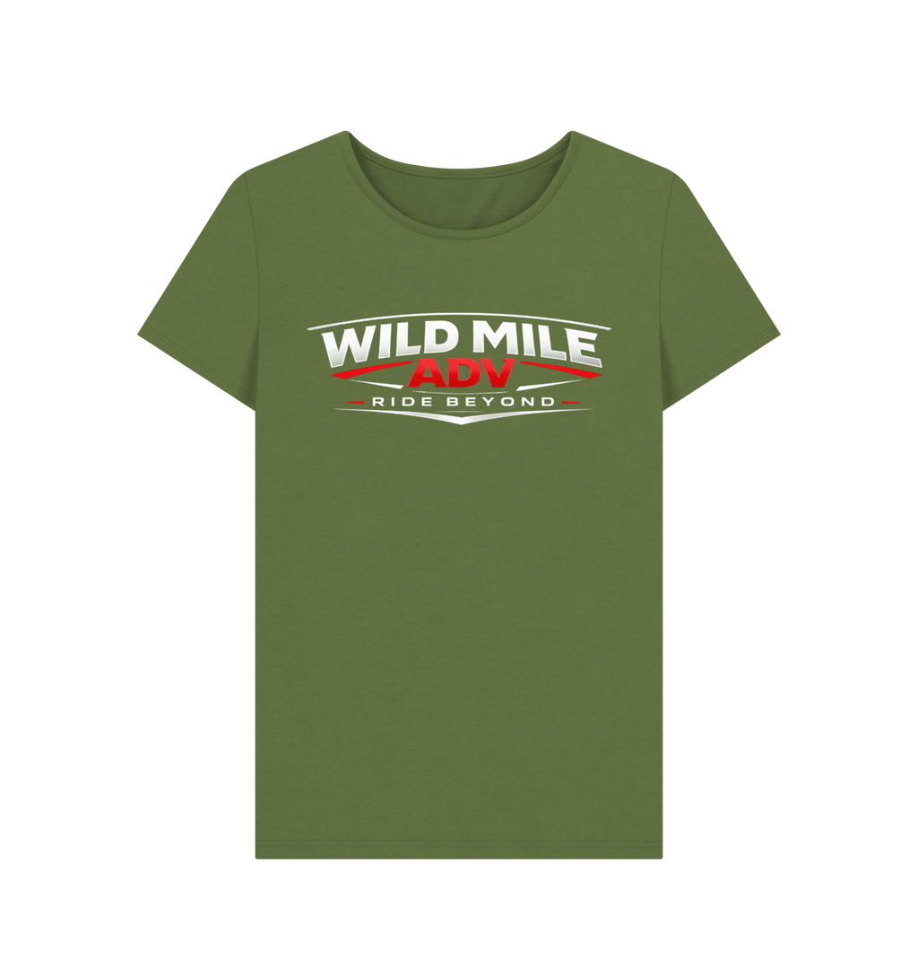 WMADV - Womens Embark Crew Tee - Wild Mile ADVPrinted T-shirt
