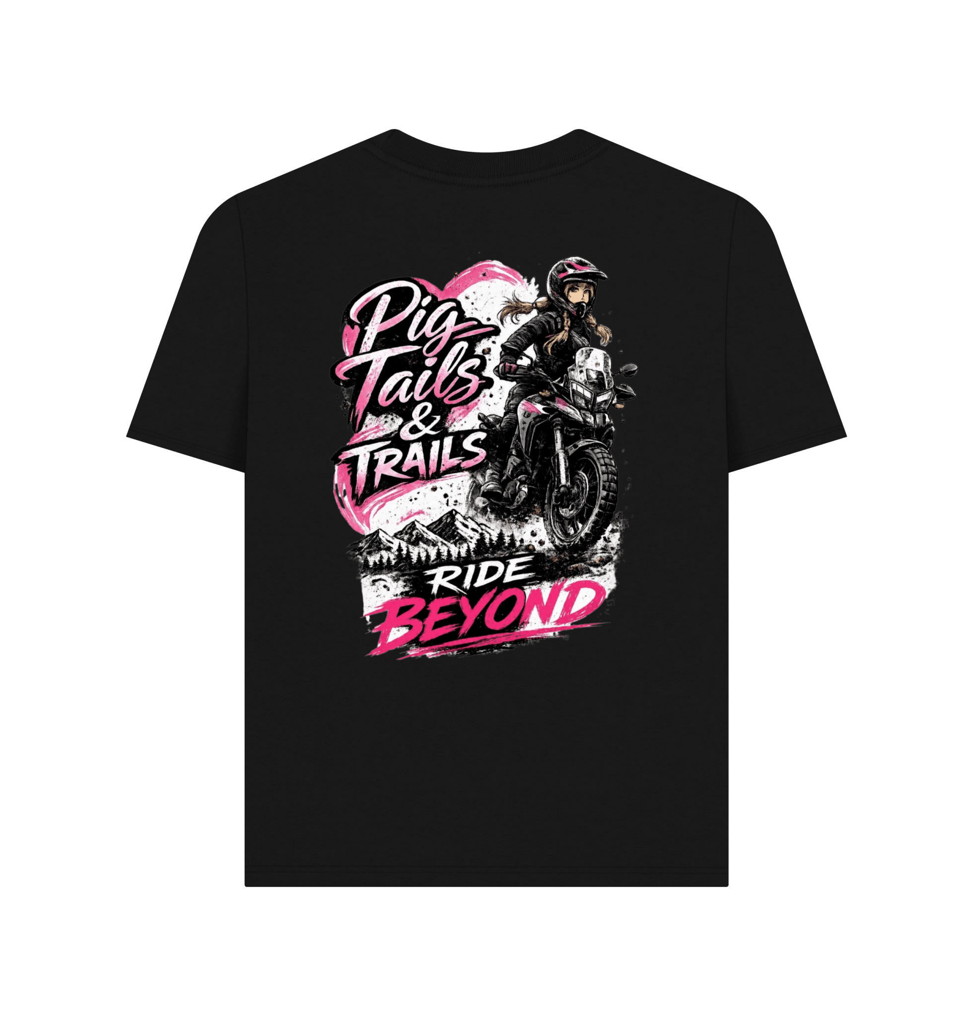 WMADV - Womens PTails & Trails PL Tee - Wild Mile ADVPrinted T-shirt