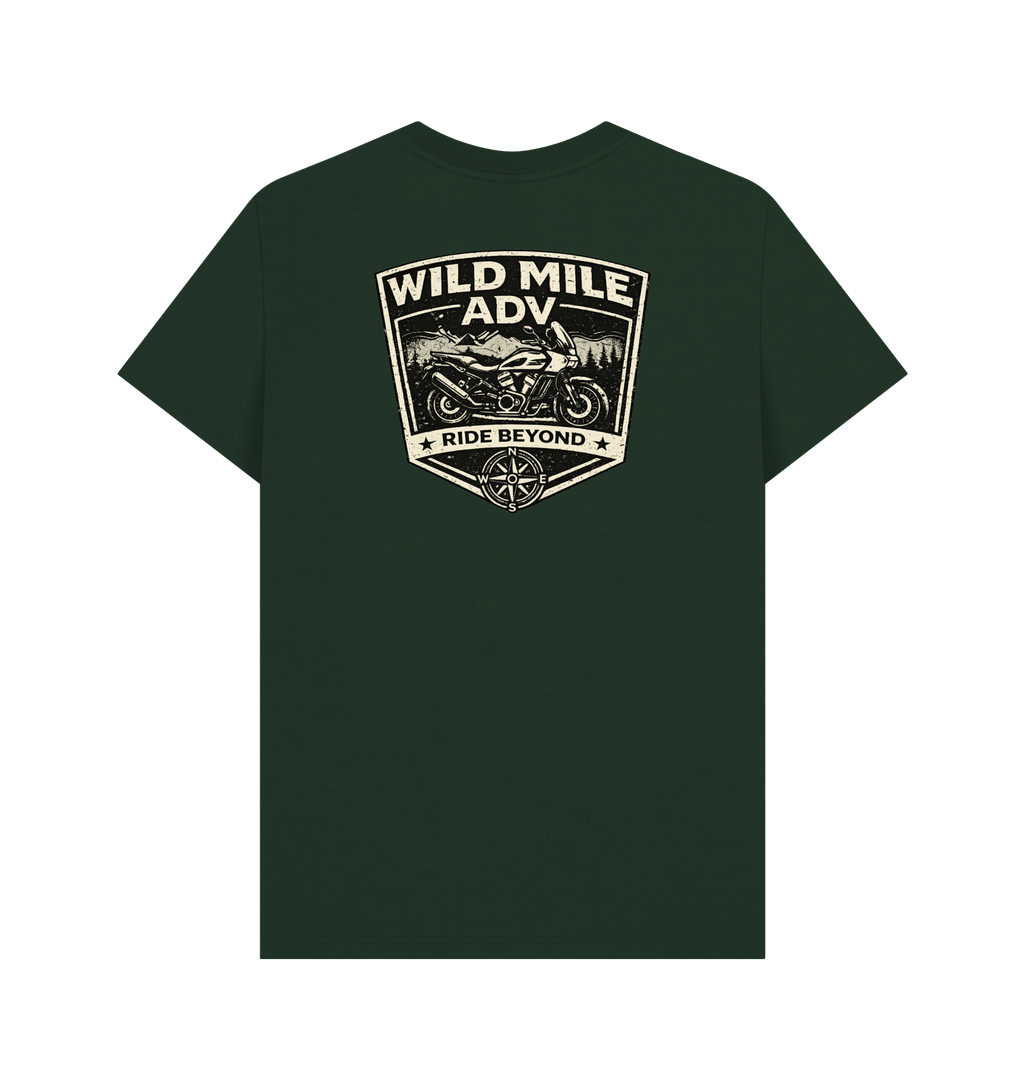 WMADV - Shield Pan America Tee - Wild Mile ADVPrinted T-shirt