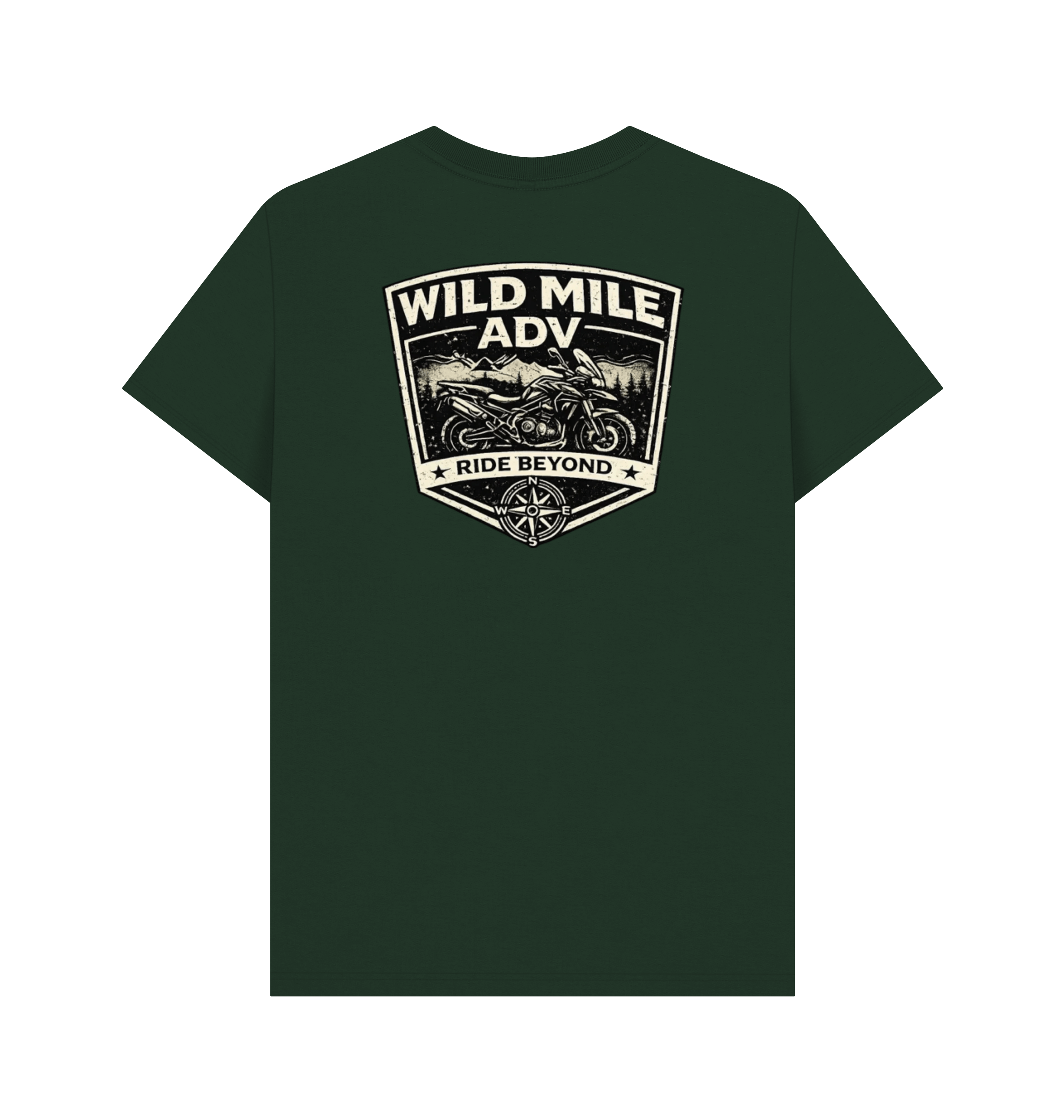Evergreen Printed T-shirt Back