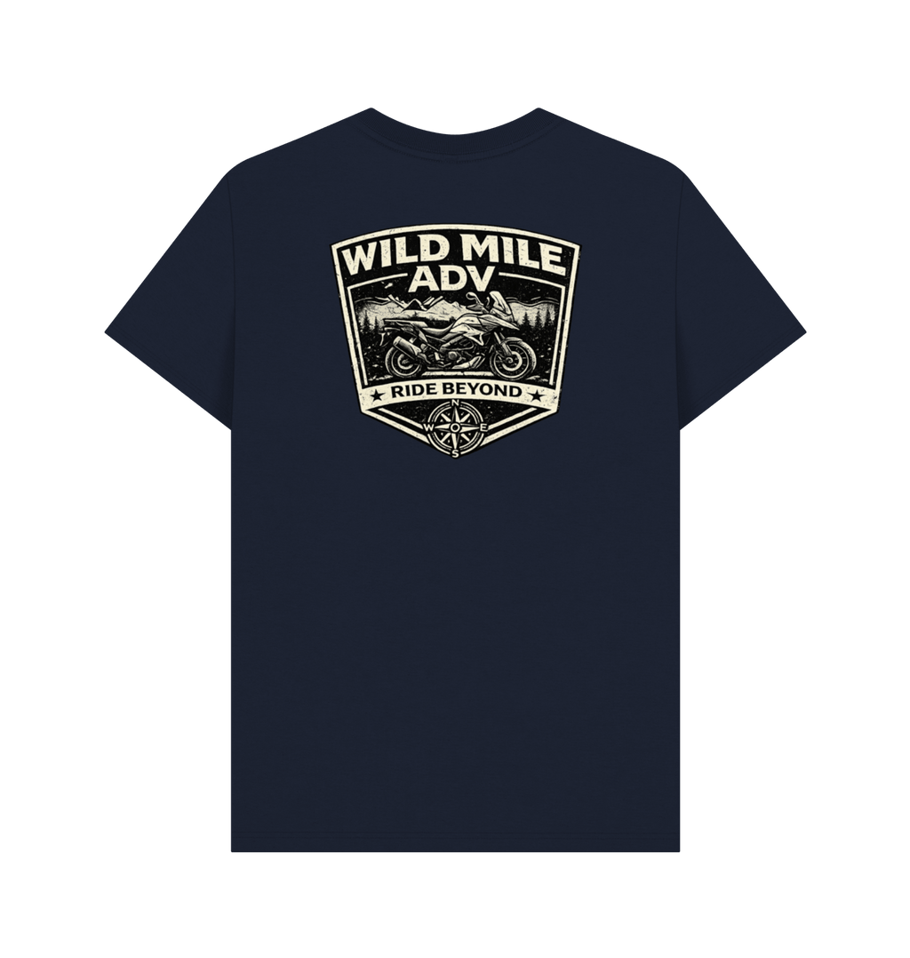 WMADV - Shield V Strom Tee - Wild Mile ADVPrinted T-shirt