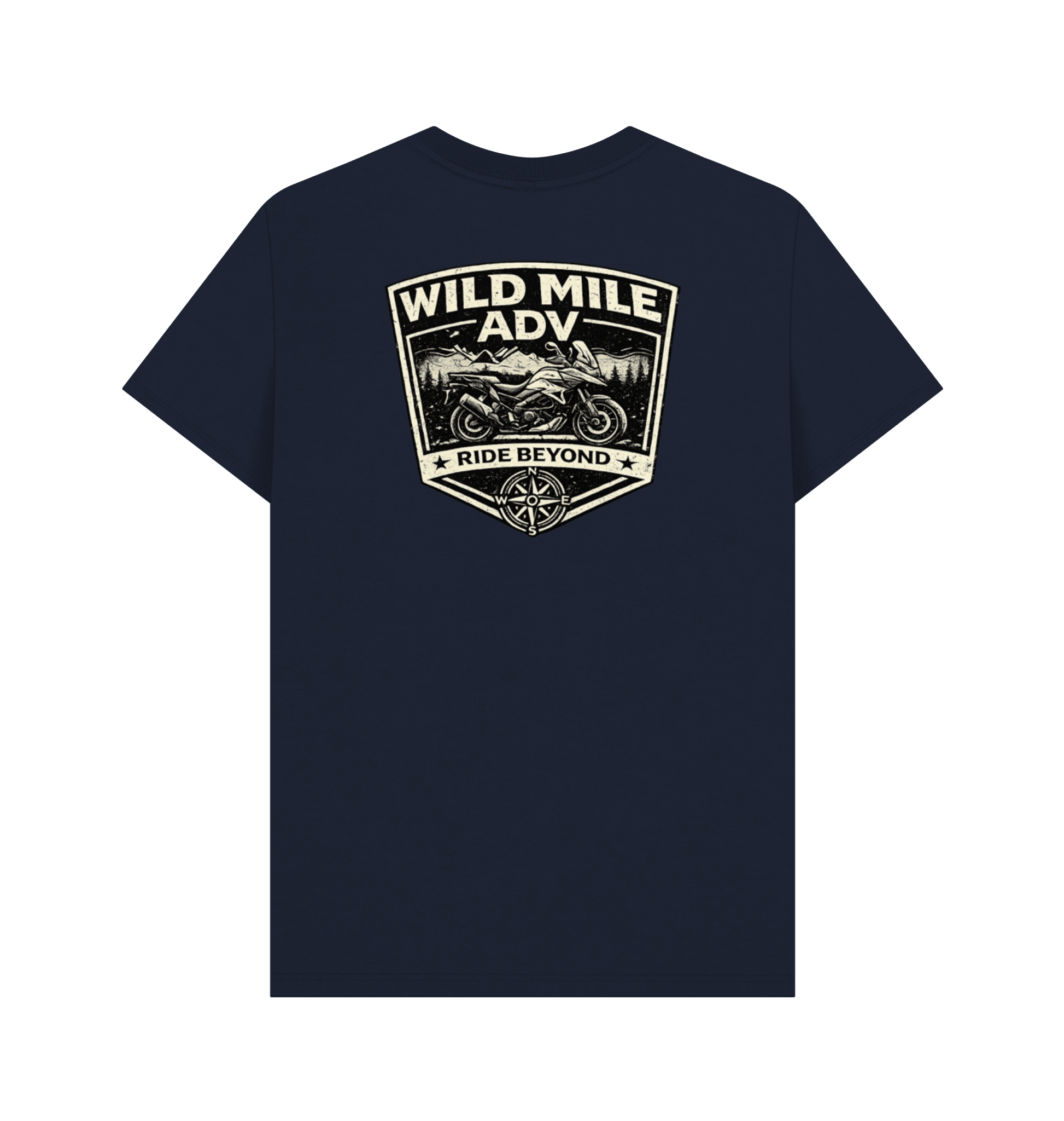 WMADV - Shield V Strom Tee - Wild Mile ADVPrinted T-shirt