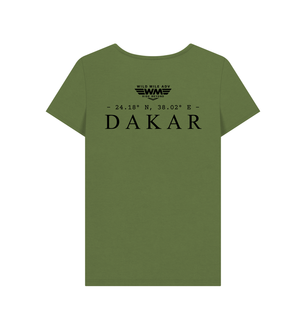Khaki Printed T-shirt Back