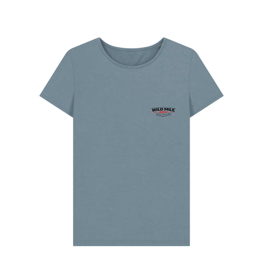 WMADV - Womens Evolution Crew Tee - Wild Mile ADVPrinted T-shirt