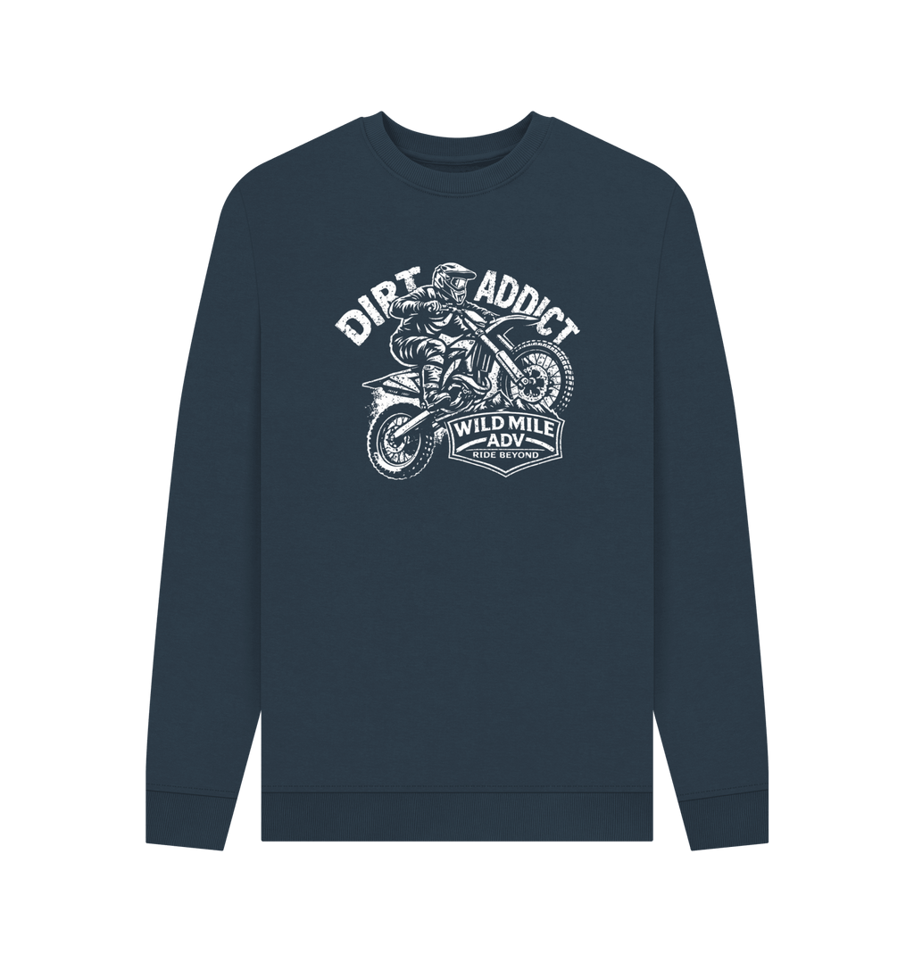 WMADV - Dirt Addict Sweatshirt - Wild Mile ADVPrinted Sweater