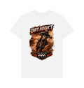 White Printed T-shirt Front