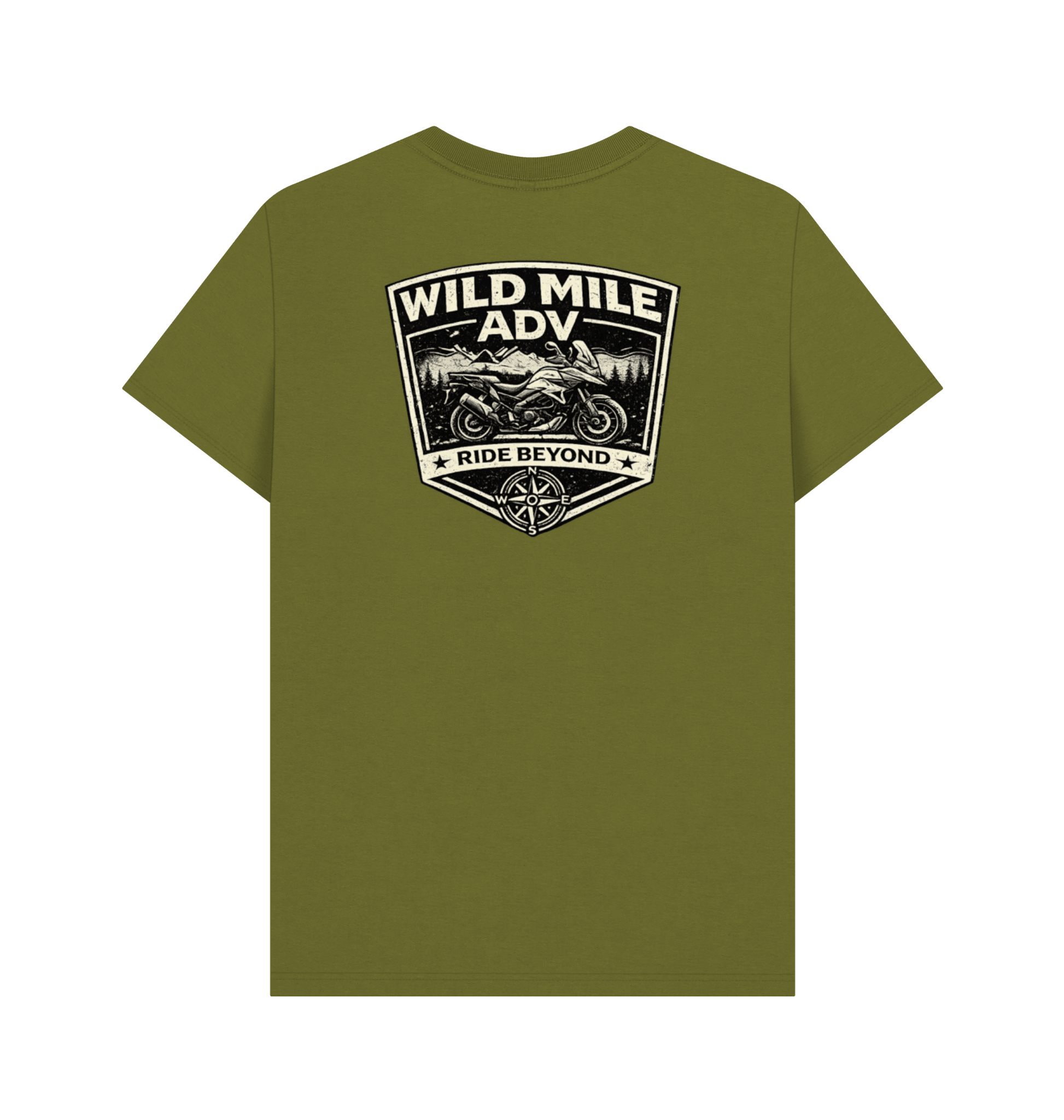 WMADV - Shield V Strom Tee - Wild Mile ADVPrinted T-shirt
