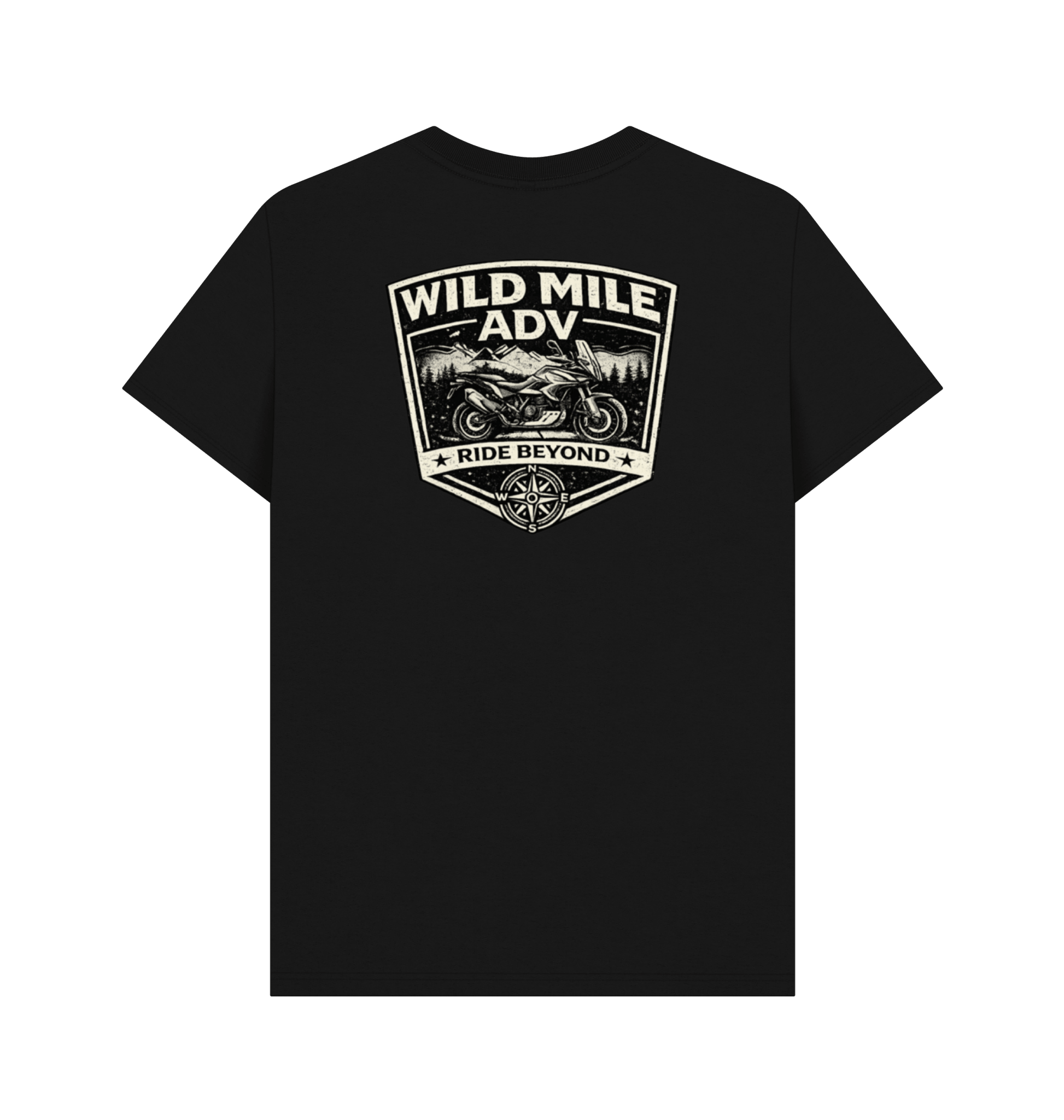WMADV - Shield Africa Twin Tee - Wild Mile ADVPrinted T-shirt