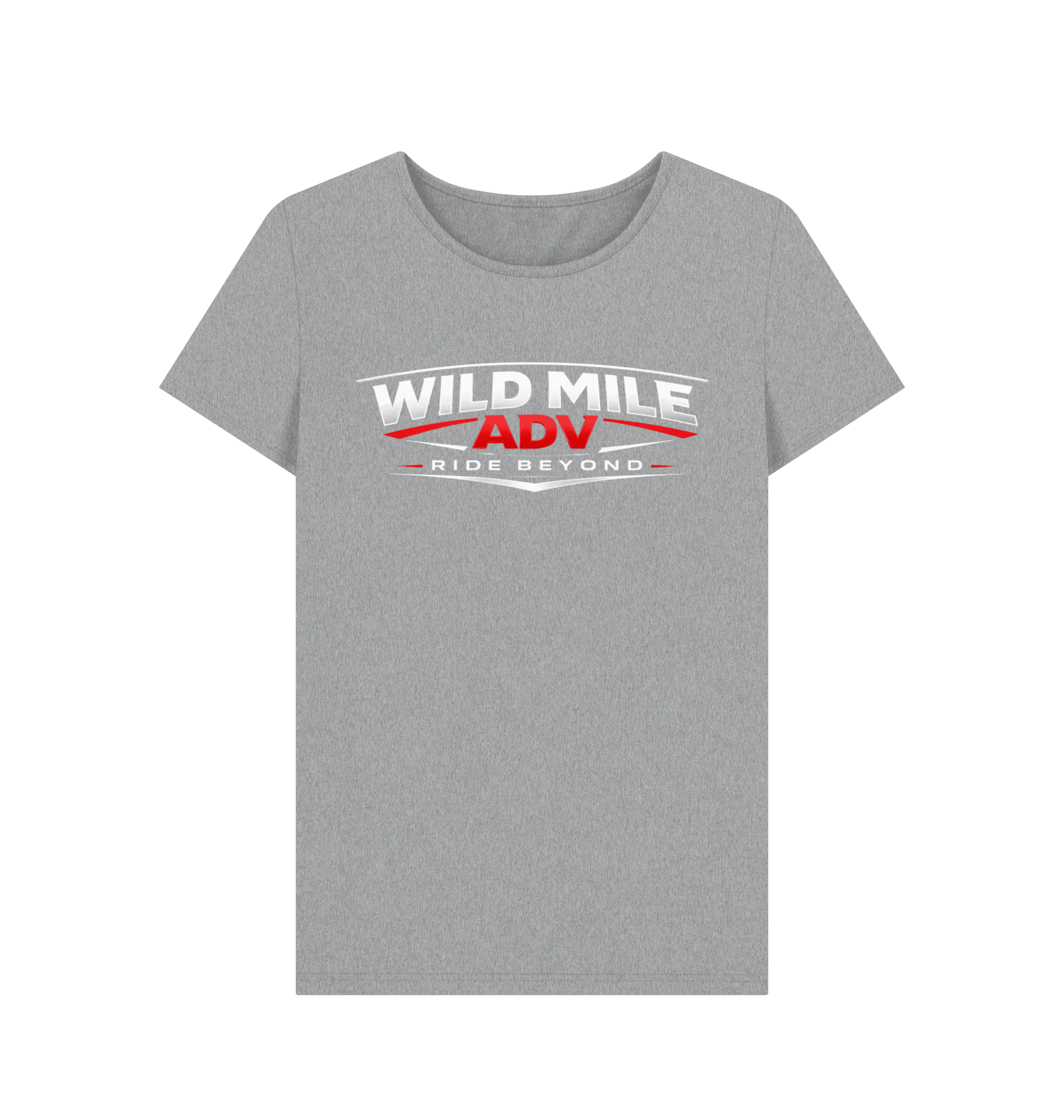 WMADV - Womens Embark Crew Tee - Wild Mile ADVPrinted T-shirt
