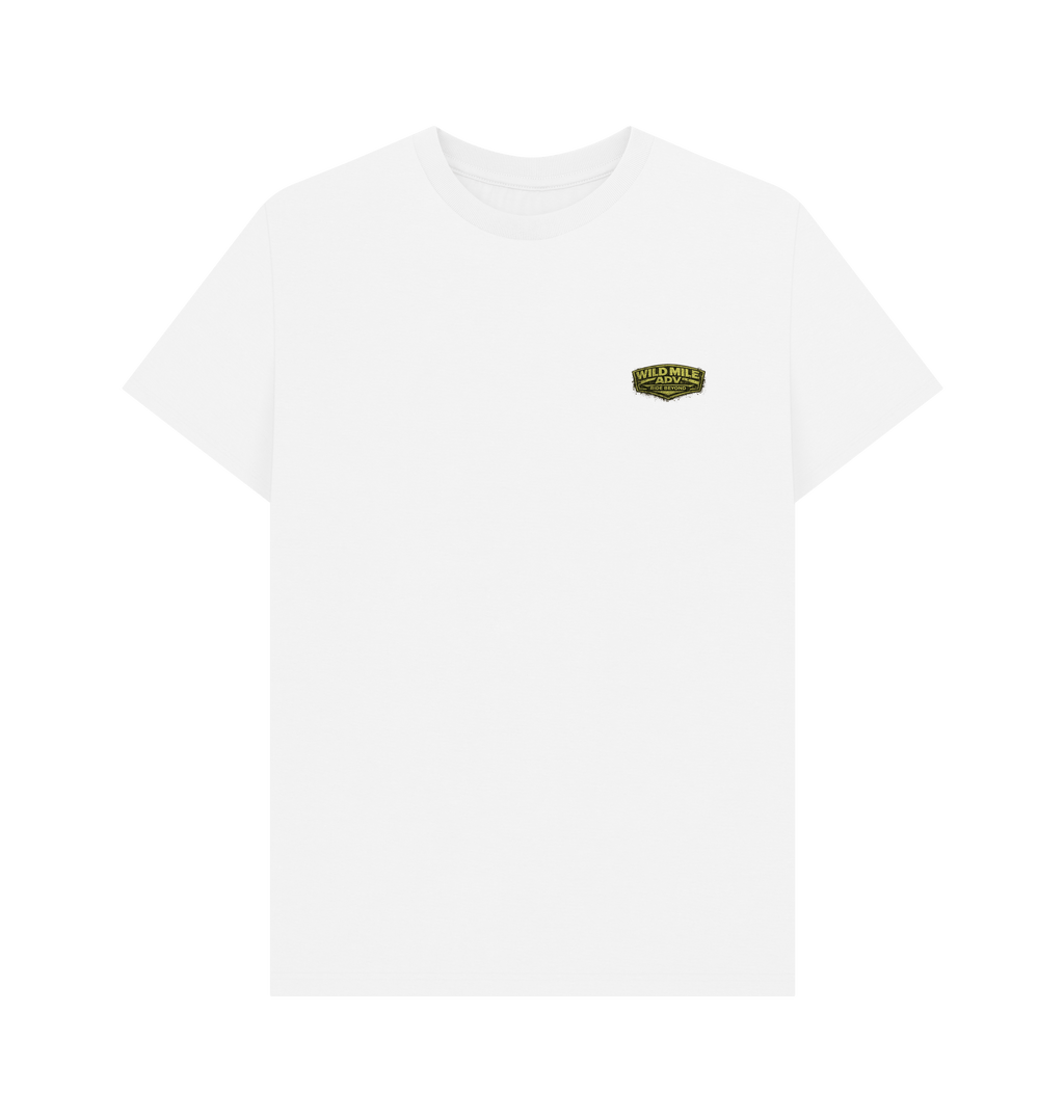 White Printed T-shirt Front