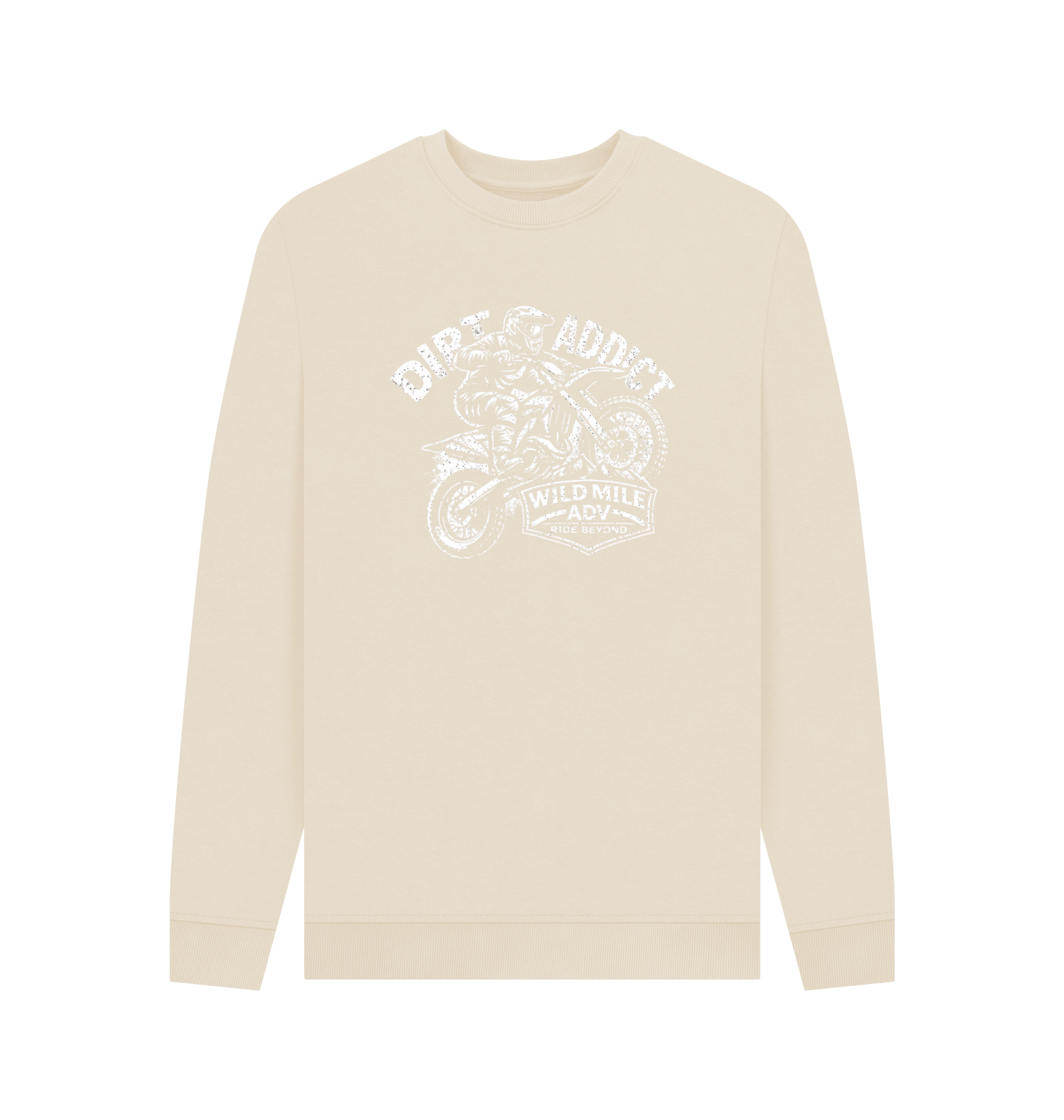 WMADV - Dirt Addict Sweatshirt - Wild Mile ADVPrinted Sweater