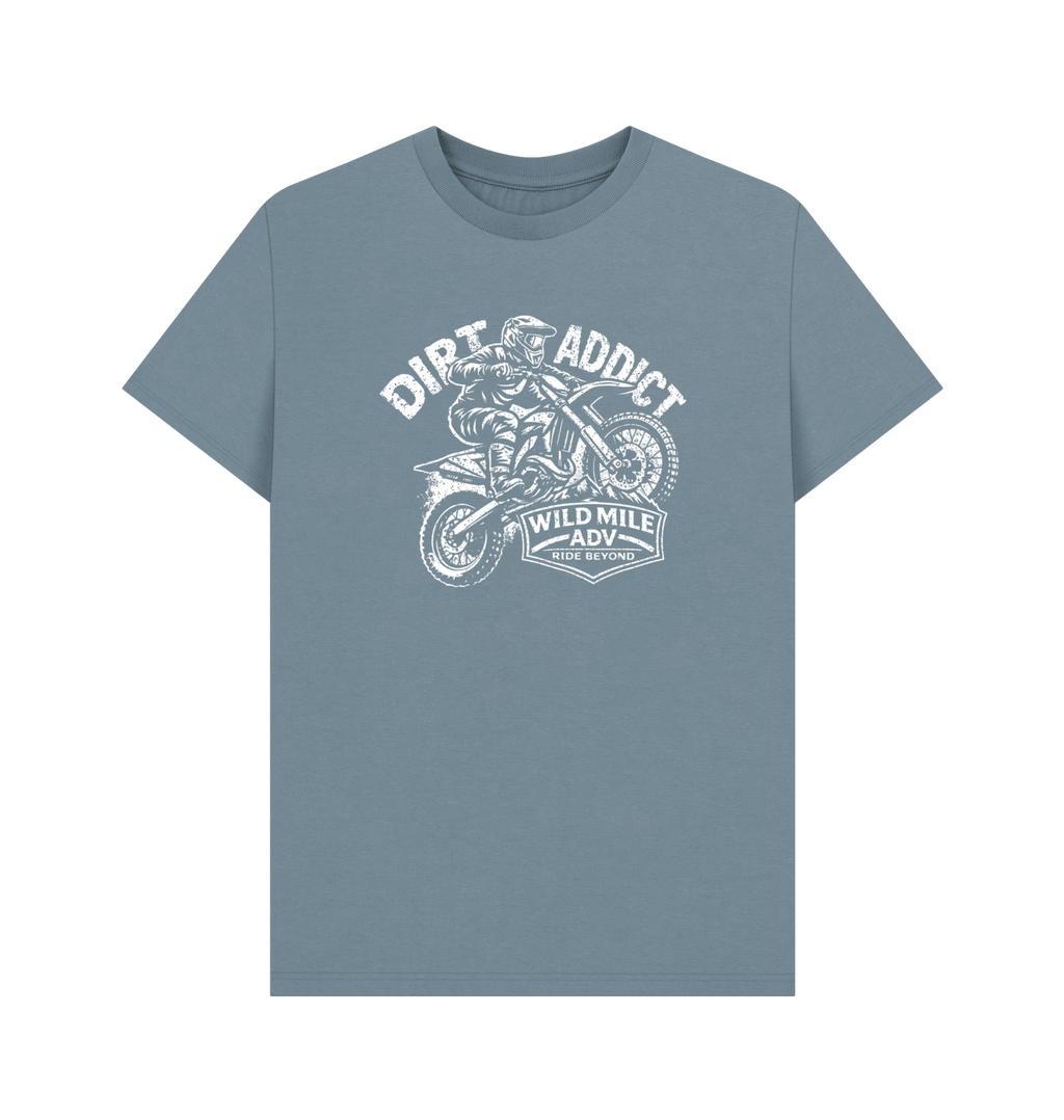 WMADV - Dirt Addict Tee - Wild Mile ADVPrinted T-shirt