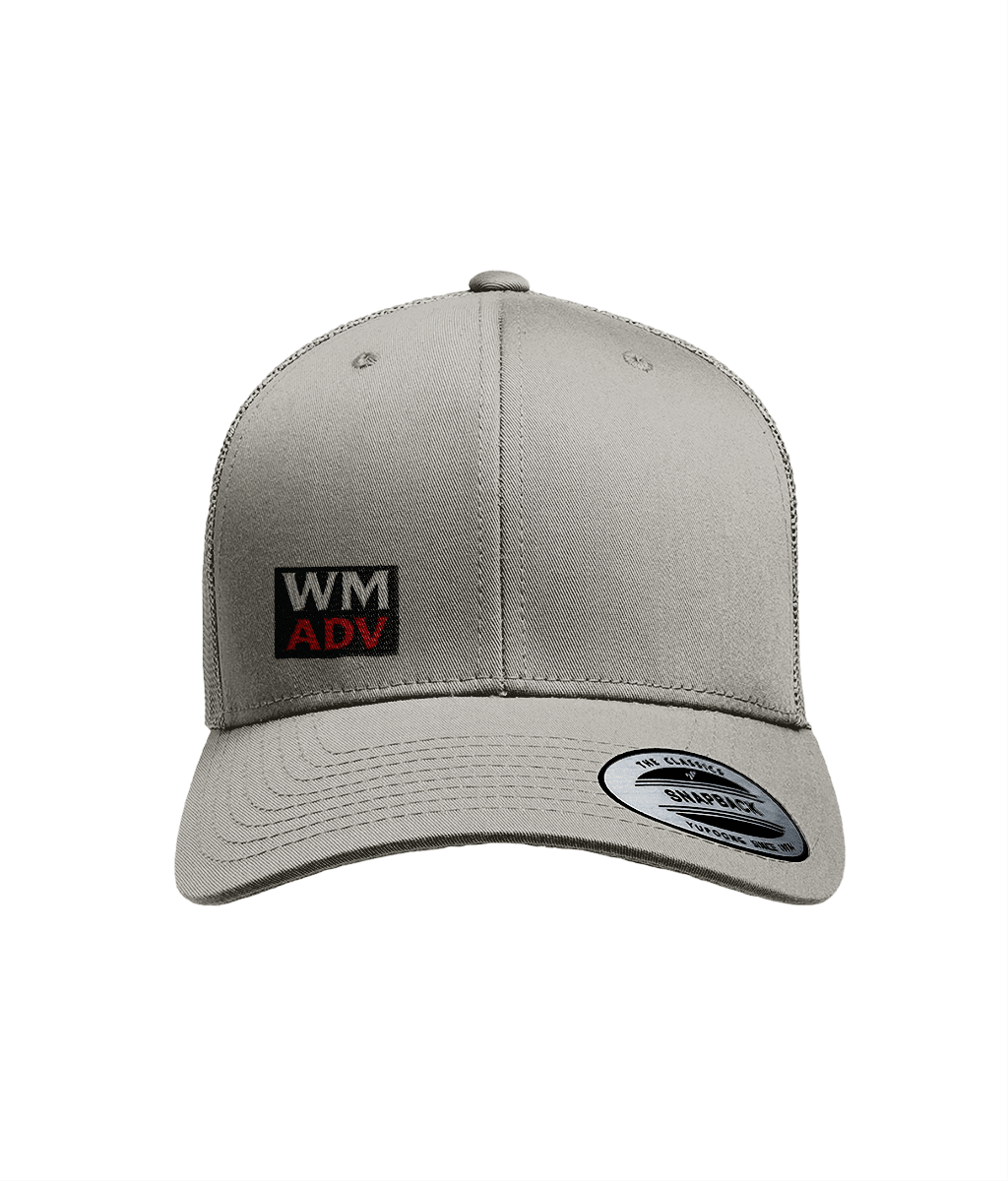WMADV Mini block FlexiFit Trucker Cap - Wild Mile ADVCap