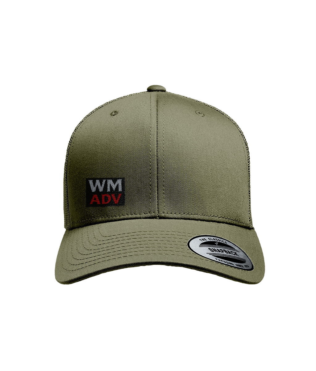 WMADV Mini block FlexiFit Trucker Cap - Wild Mile ADVCap