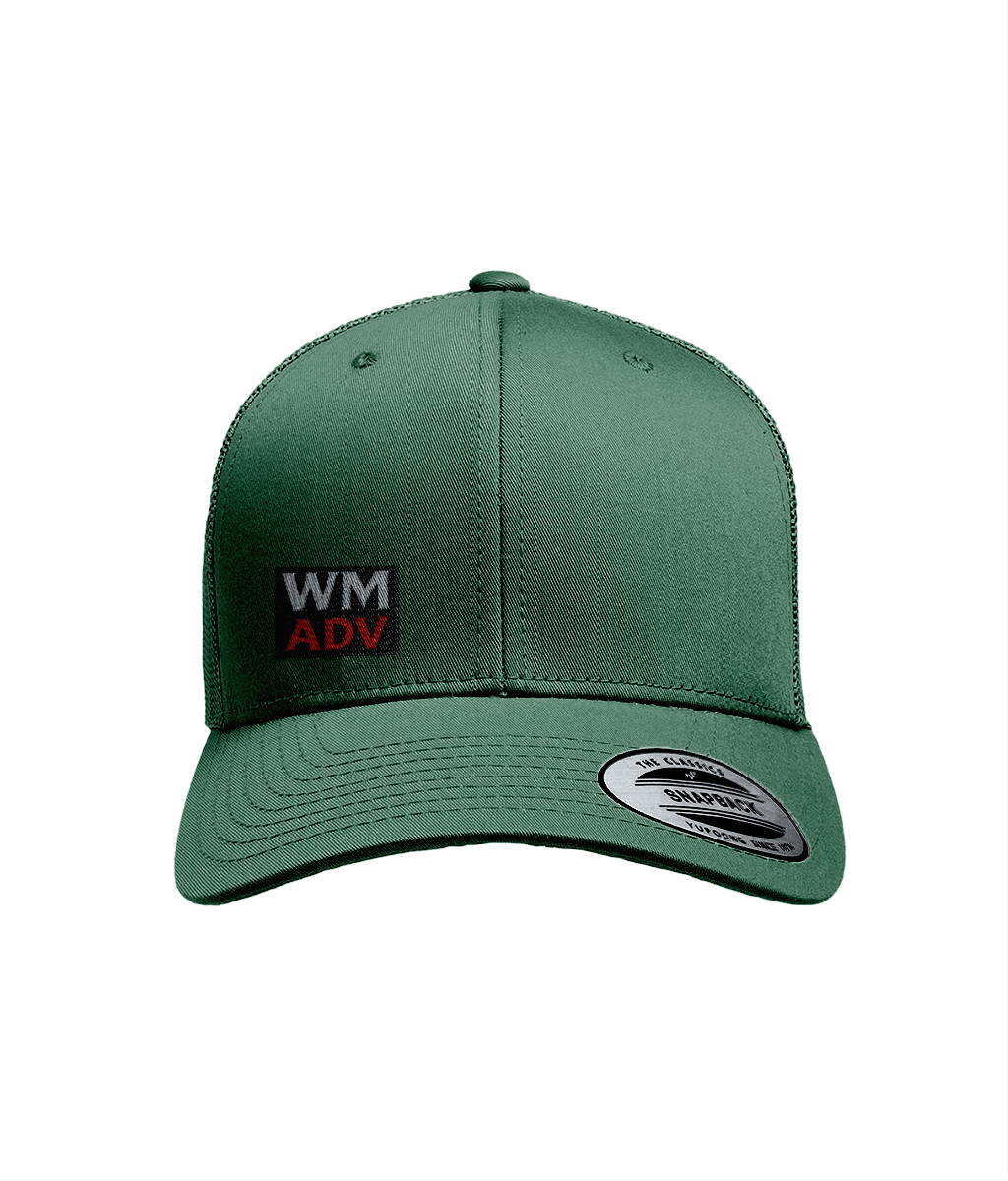 WMADV Mini block FlexiFit Trucker Cap - Wild Mile ADVCap