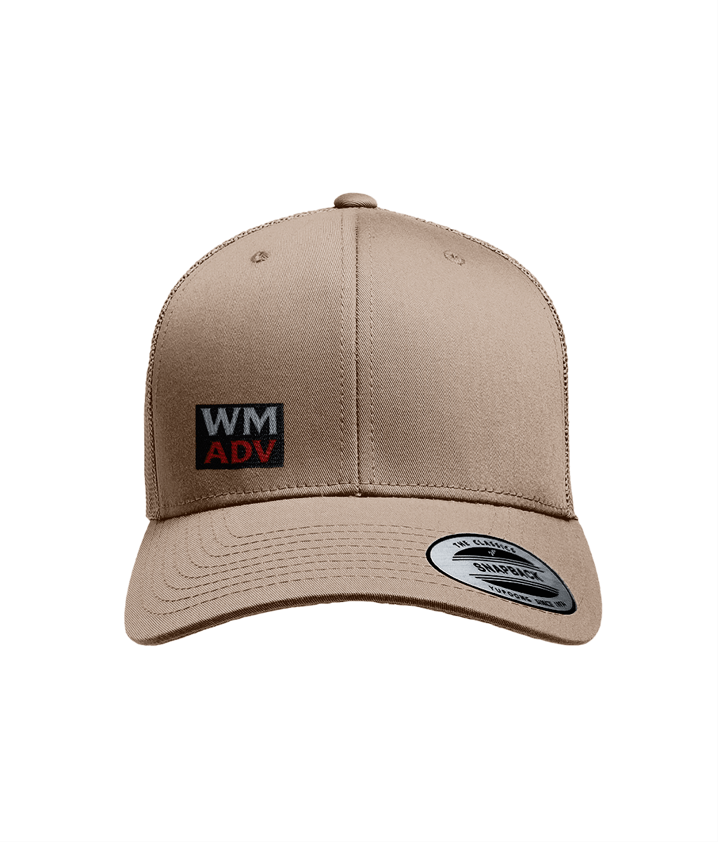 WMADV Mini block FlexiFit Trucker Cap - Wild Mile ADVCap