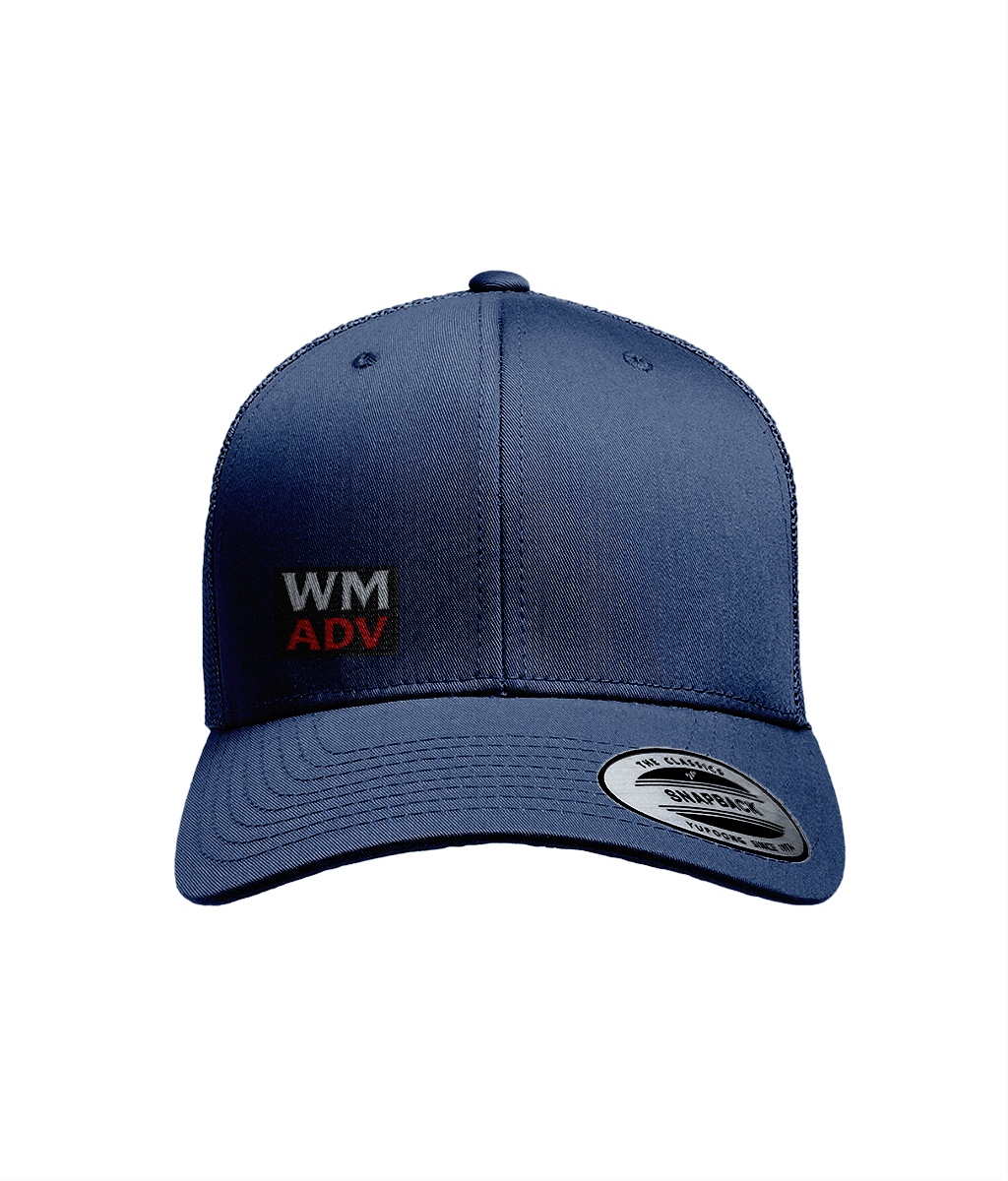 WMADV Mini block FlexiFit Trucker Cap - Wild Mile ADVCap