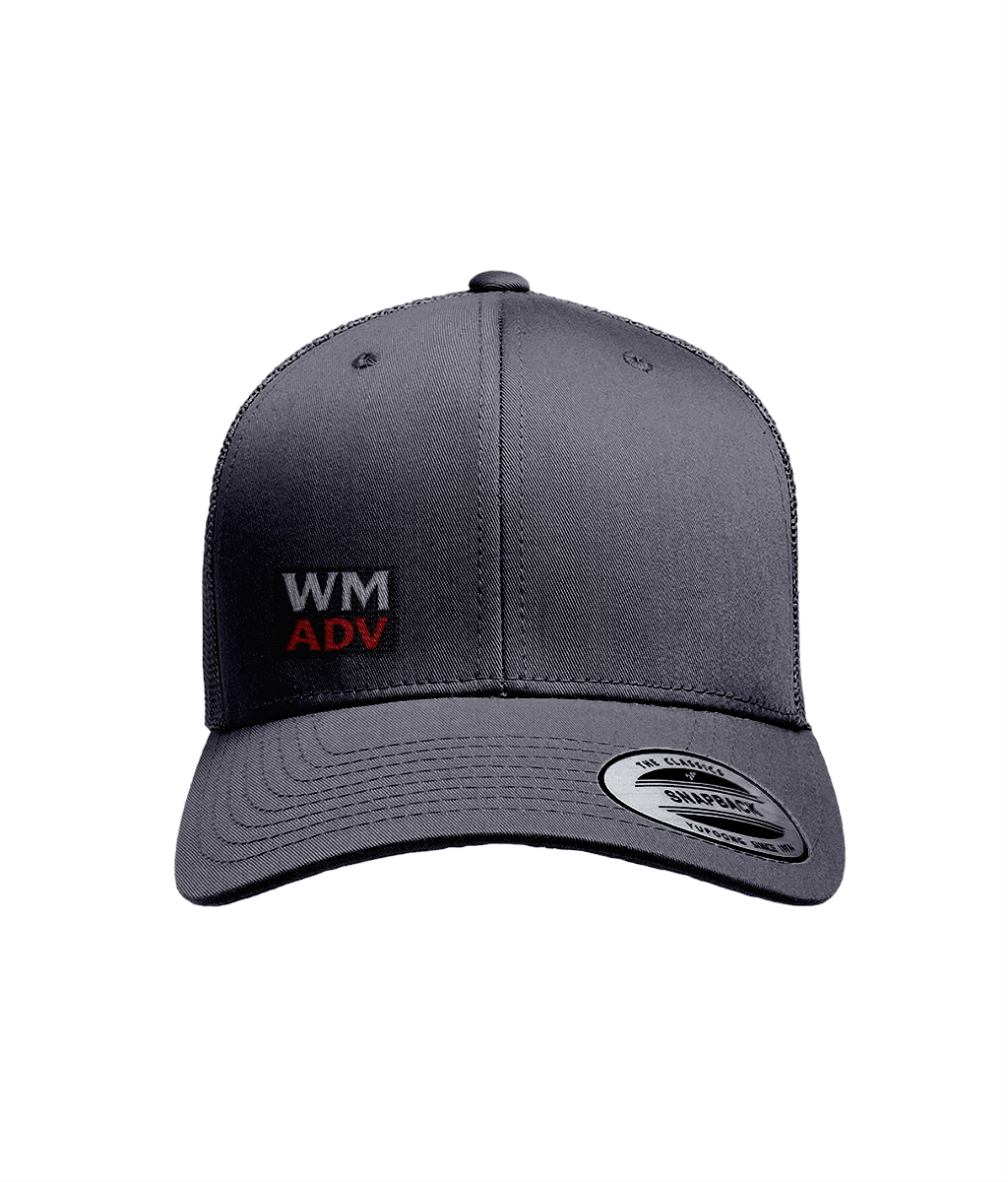 WMADV Mini block FlexiFit Trucker Cap - Wild Mile ADVCap