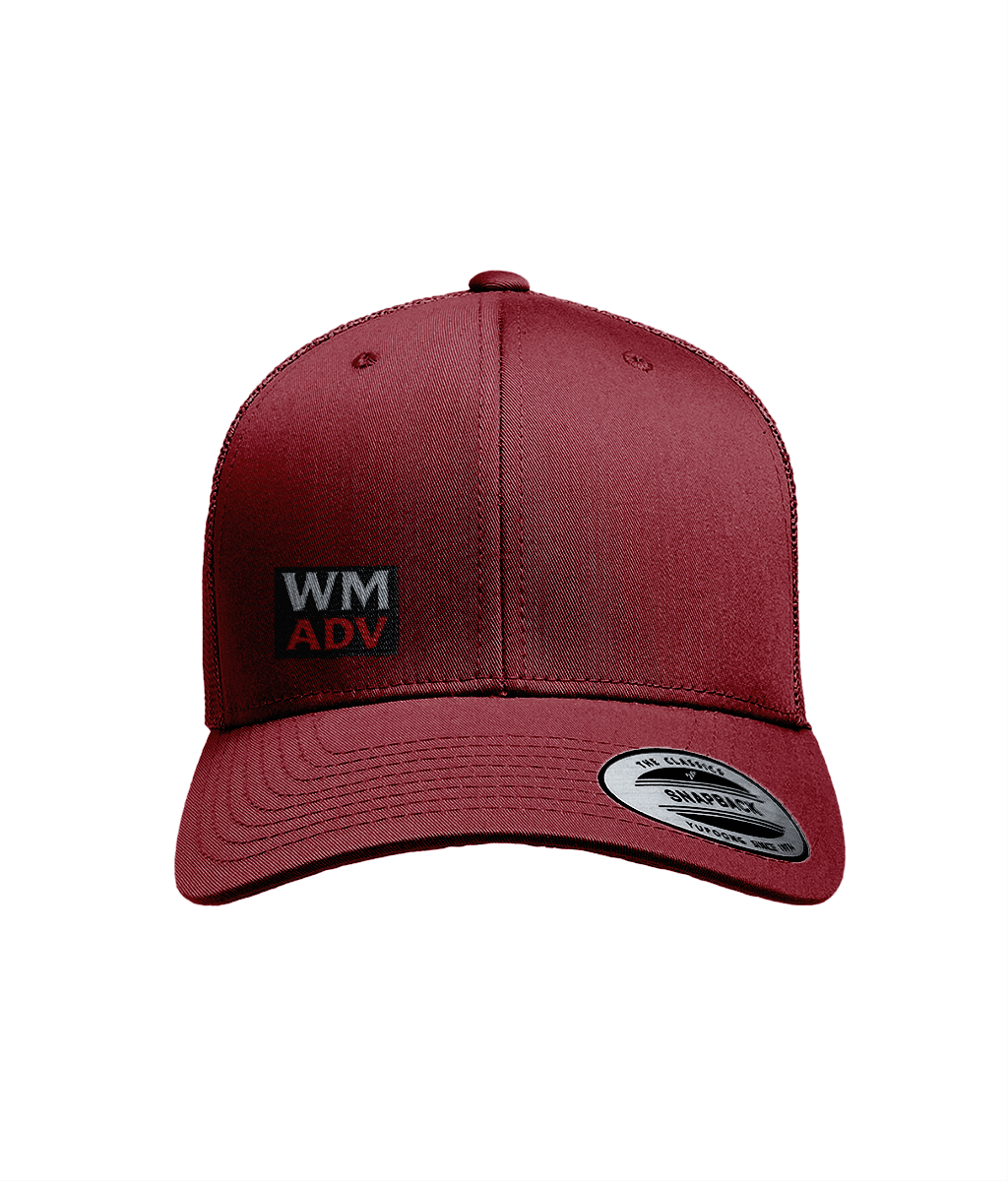 WMADV Mini block FlexiFit Trucker Cap - Wild Mile ADVCap
