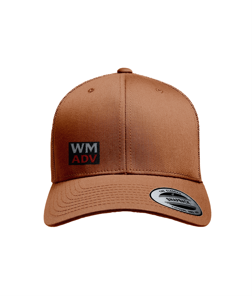 WMADV Mini block FlexiFit Trucker Cap - Wild Mile ADVCap