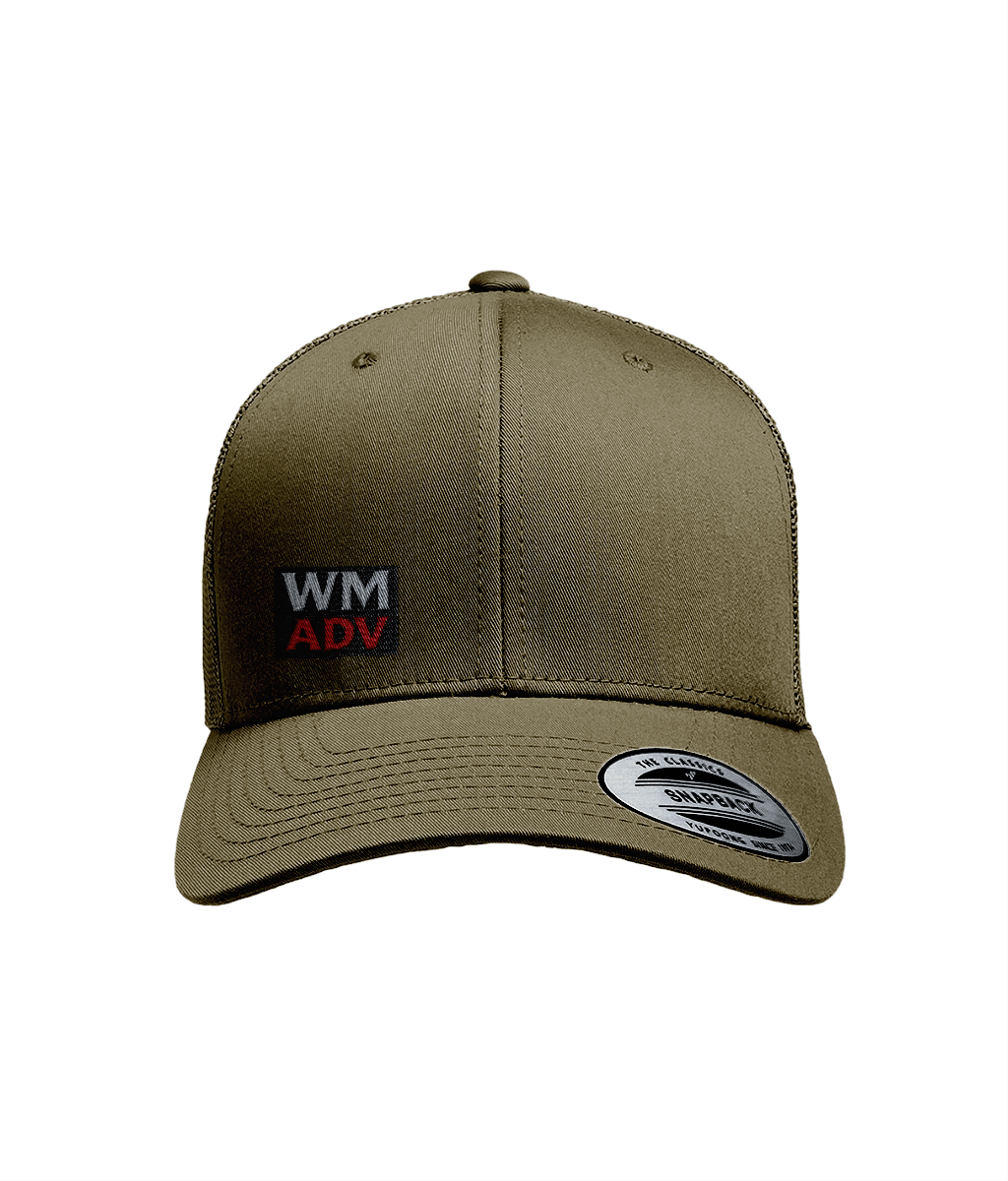 WMADV Mini block FlexiFit Trucker Cap - Wild Mile ADVCap